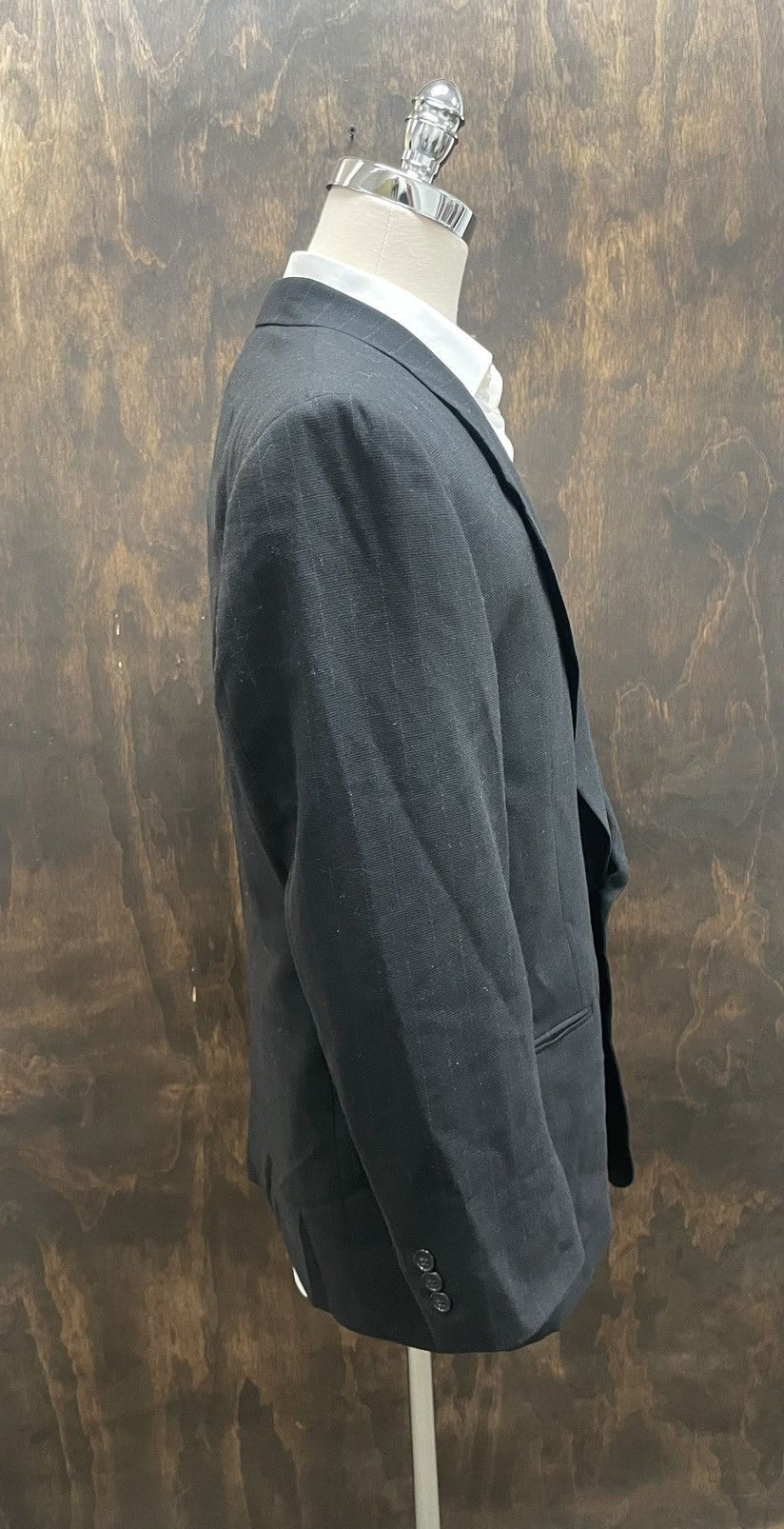 Giorgio Armani × Vintage Pinstripe Wool Suit Size 46R - 4 Thumbnail