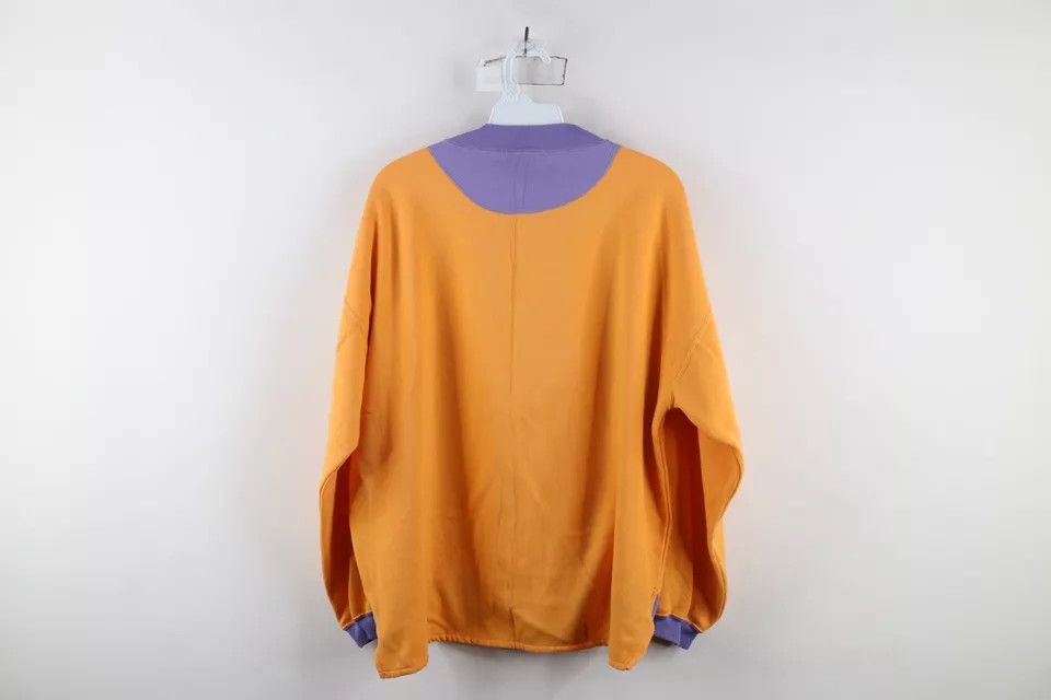 Converse × Vintage Vintage 80s 90s Converse Block Chucks Sweatshirt Orange Size XL / US 12-14 / IT 48-50 - 8 Thumbnail