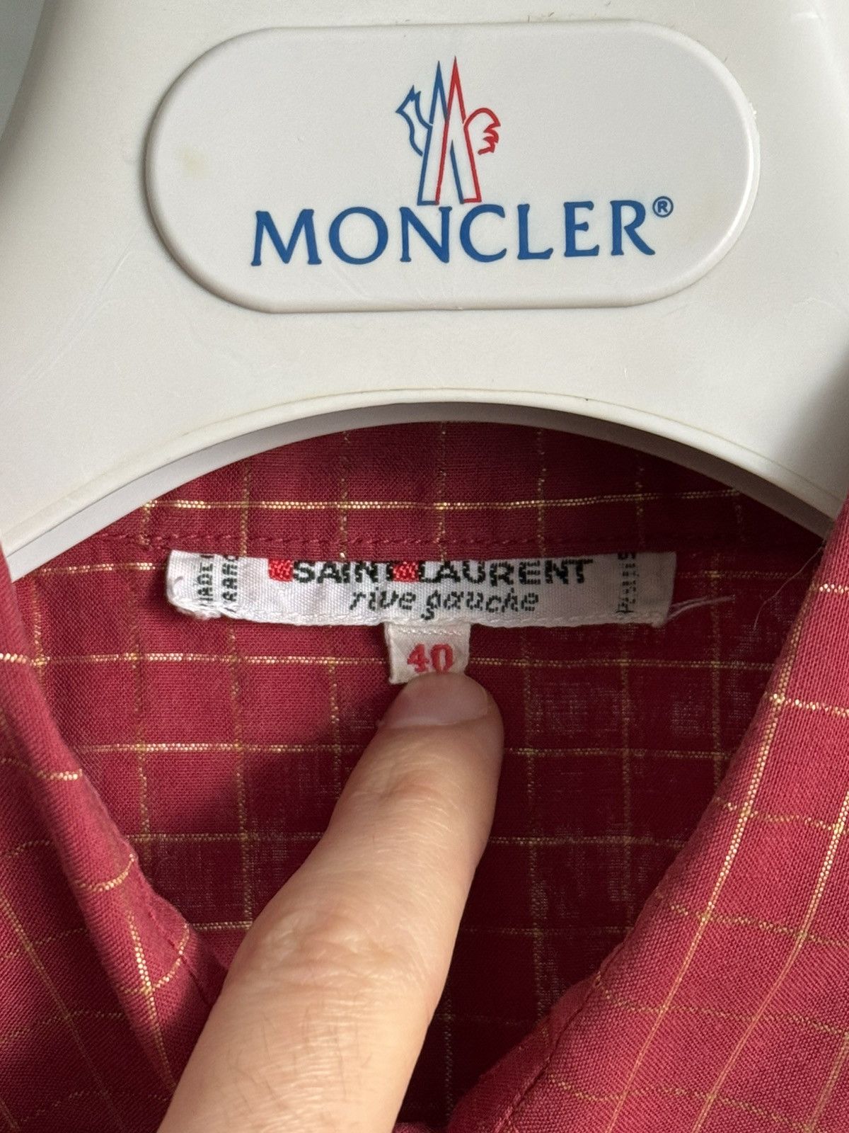 Saint Laurent Paris × Vintage Vintage Saint Laurent shirt Size M / US 6-8 / IT 42-44 - 5 Thumbnail