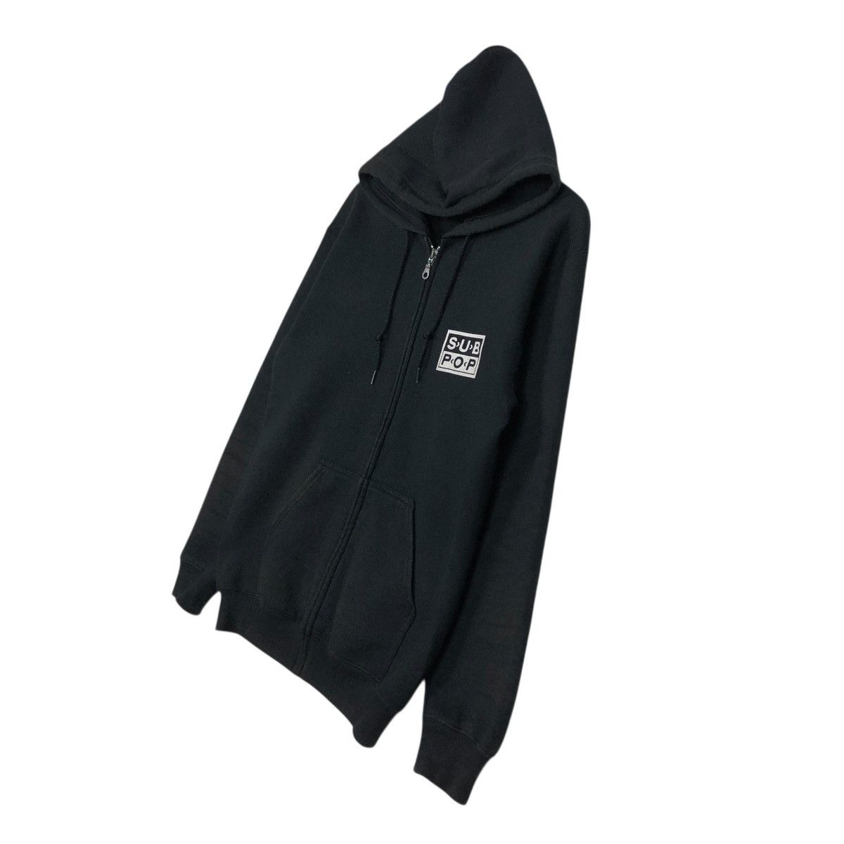 Band Tees 🔥VINTAGE ZIPPER HOODIE SUB POP BIG LOGO SPELL OUT Size US S / EU 44-46 / 1 - 4 Thumbnail