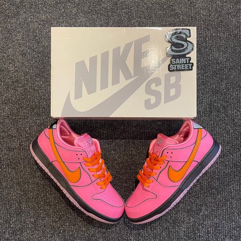 Nike SB Nike SB Dunk Low X The Powerpuff Girls Blossom Size US 8 / EU 41 - 1 Thumbnail
