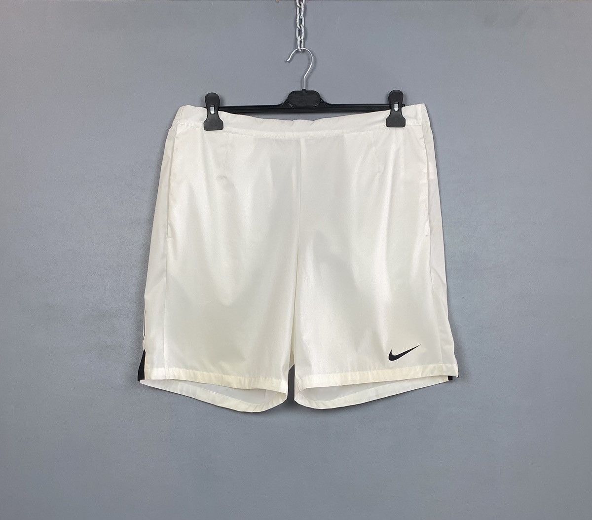 Other Nike Tennis Court Dri-Fit Swoosh Shorts Sportswear White Top Size US 36 / EU 52 - 1 Thumbnail