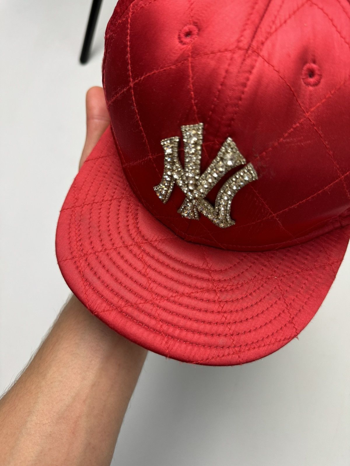 New Era × New York Yankees Rare vintage cap New York Yankees new era y2k Size ONE SIZE - 3 Thumbnail