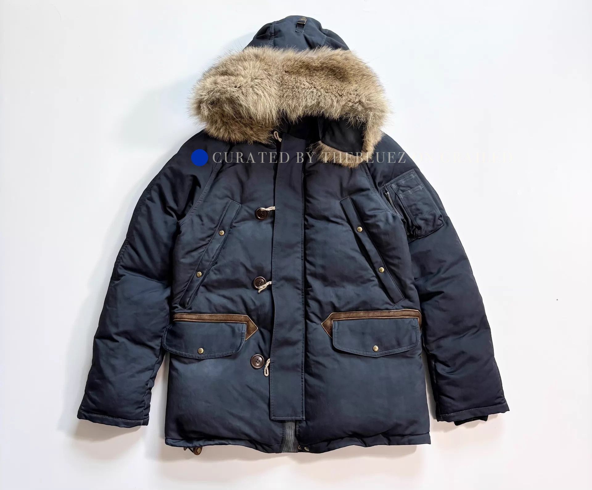 Visvim Gradient Dyed Down Coat in Multi Color Size US M / EU 48-50 / 2 - 1 Thumbnail