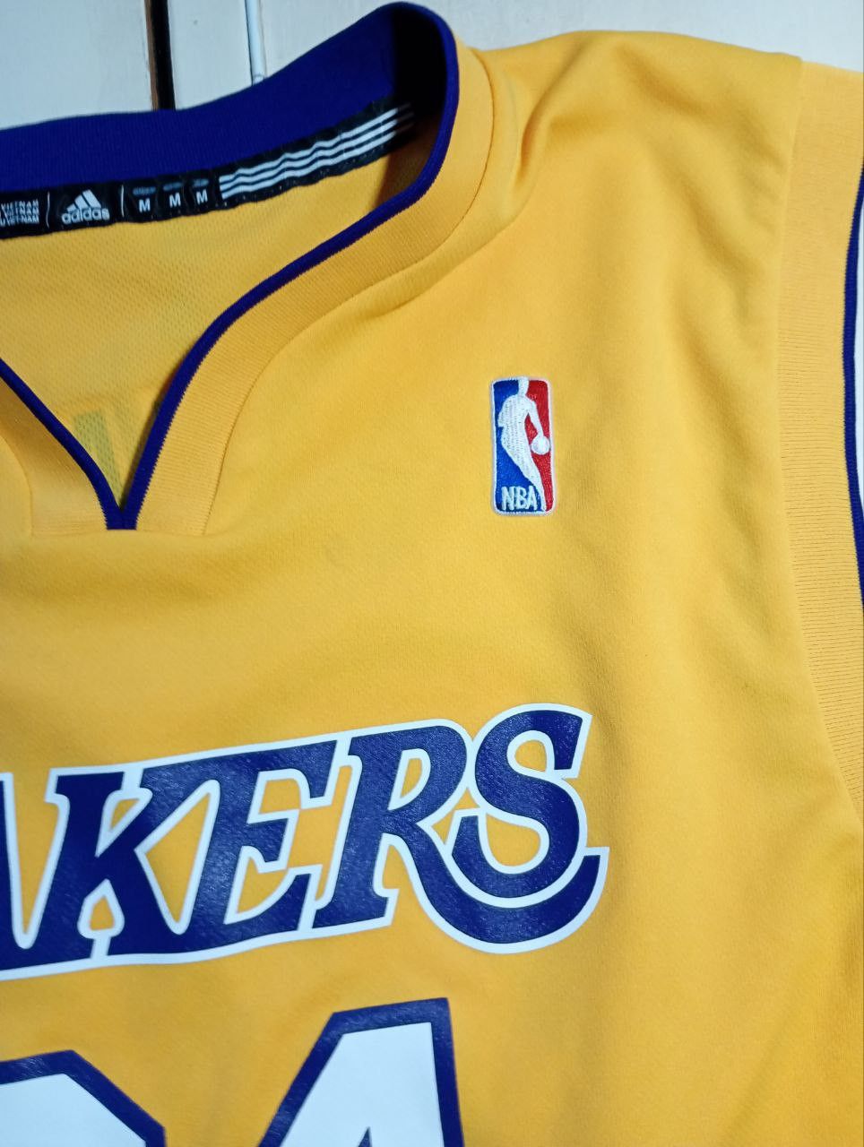 Adidas × NBA Adidas LA Lakers Jersey 24 Kobe Bryant 2013 Size US M / EU 48-50 / 2 - 11 Thumbnail