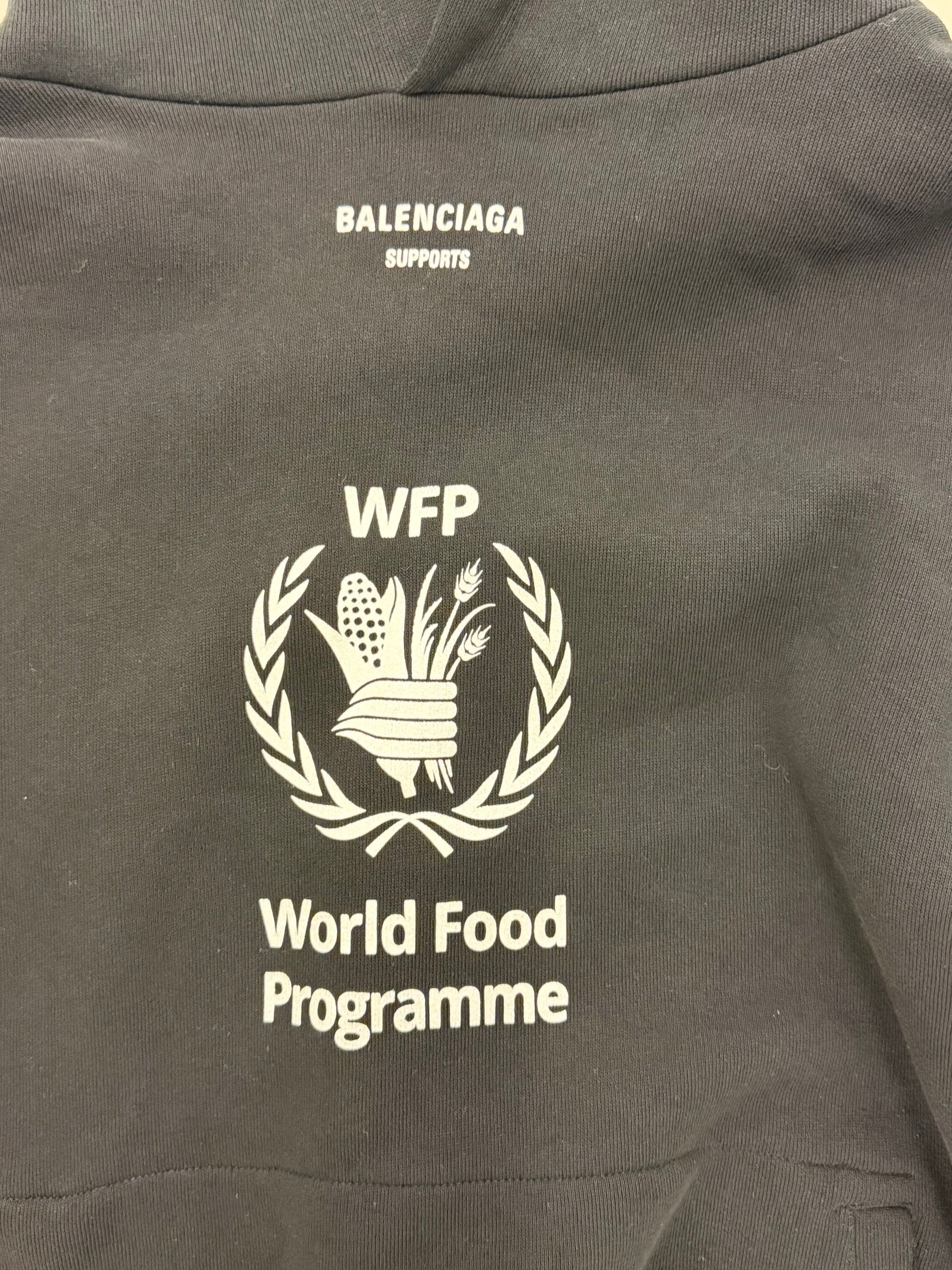 Balenciaga OG WFP FW 2018 Early Demna Black Oversized Hoodie Size US XS / EU 42 / 0 - 4 Thumbnail