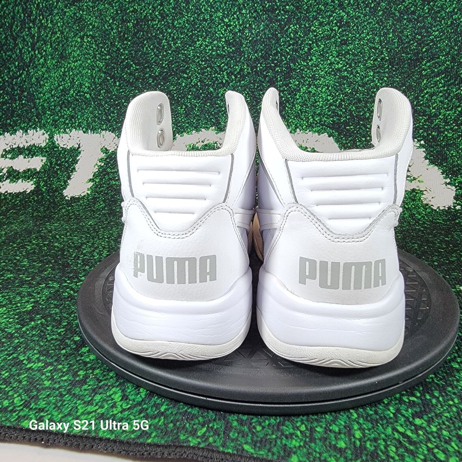Puma Puma Mens Sz 10.5 Rb Playoff Lace Up Sneakers Casual White Size US 10.5 / EU 43-44 - 3 Thumbnail