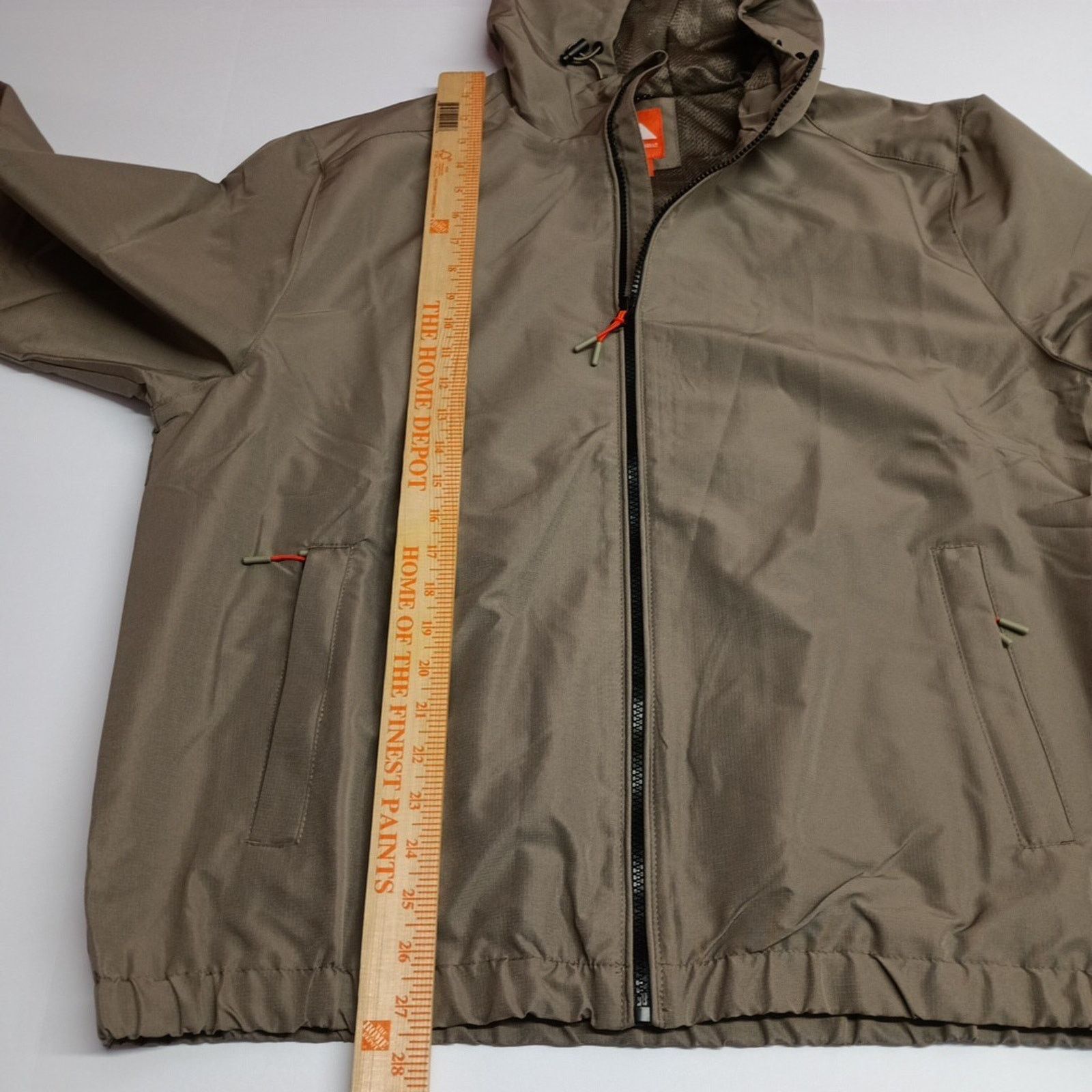 Other Ozark Trail Windbreaker Jacket Men's L Taupe Falls Pockets Size US L / EU 52-54 / 3 - 7 Thumbnail