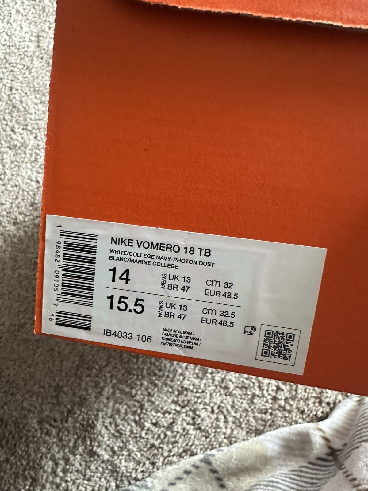 Nike Nike Vomero 18 TB Size US 14 / EU 47 - 7 Thumbnail