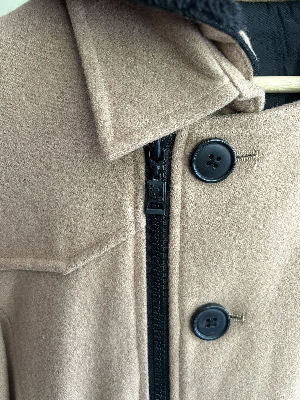 semanticdesign Semantic Design Japan Coat Button Jacket Size US L / EU 52-54 / 3 - 4 Thumbnail