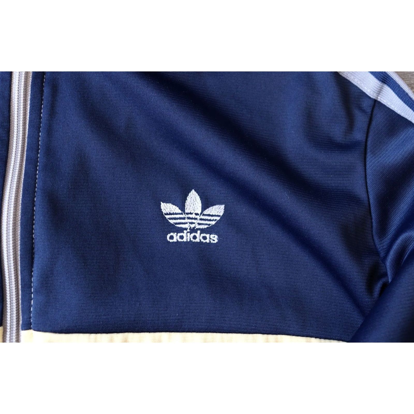 Adidas ADIDAS VINTAGE VENTEX JACKET Tracking Full Zip Gray SIZE S-M Men 80s Retro Trefoil Vintage Jacket Size US S / EU 44-46 / 1 - 2 Thumbnail