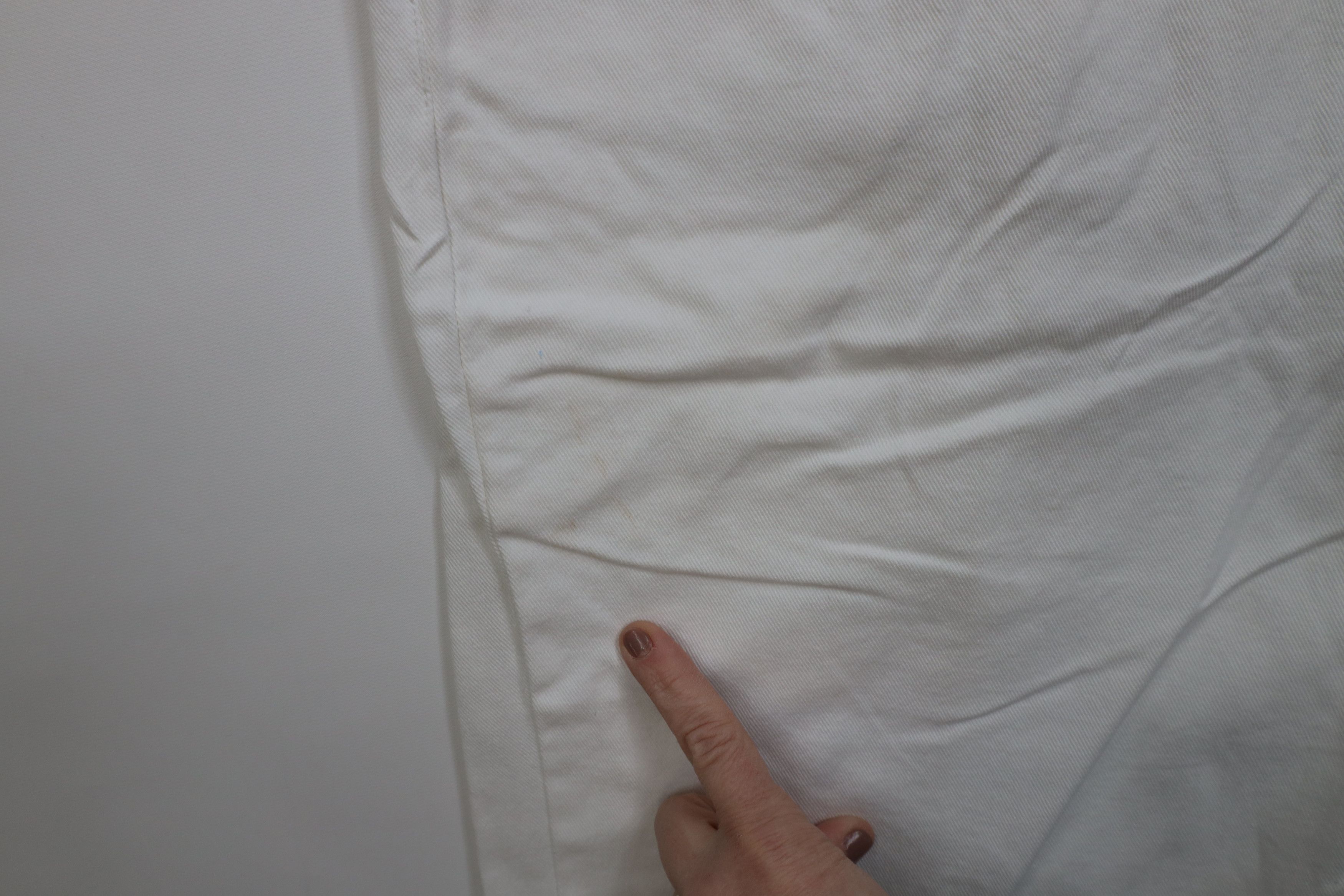 Vintage Deadstock Vintage 90s Paco Denim Jean Shorts White Cotton Size US 44 / EU 60 - 8 Thumbnail