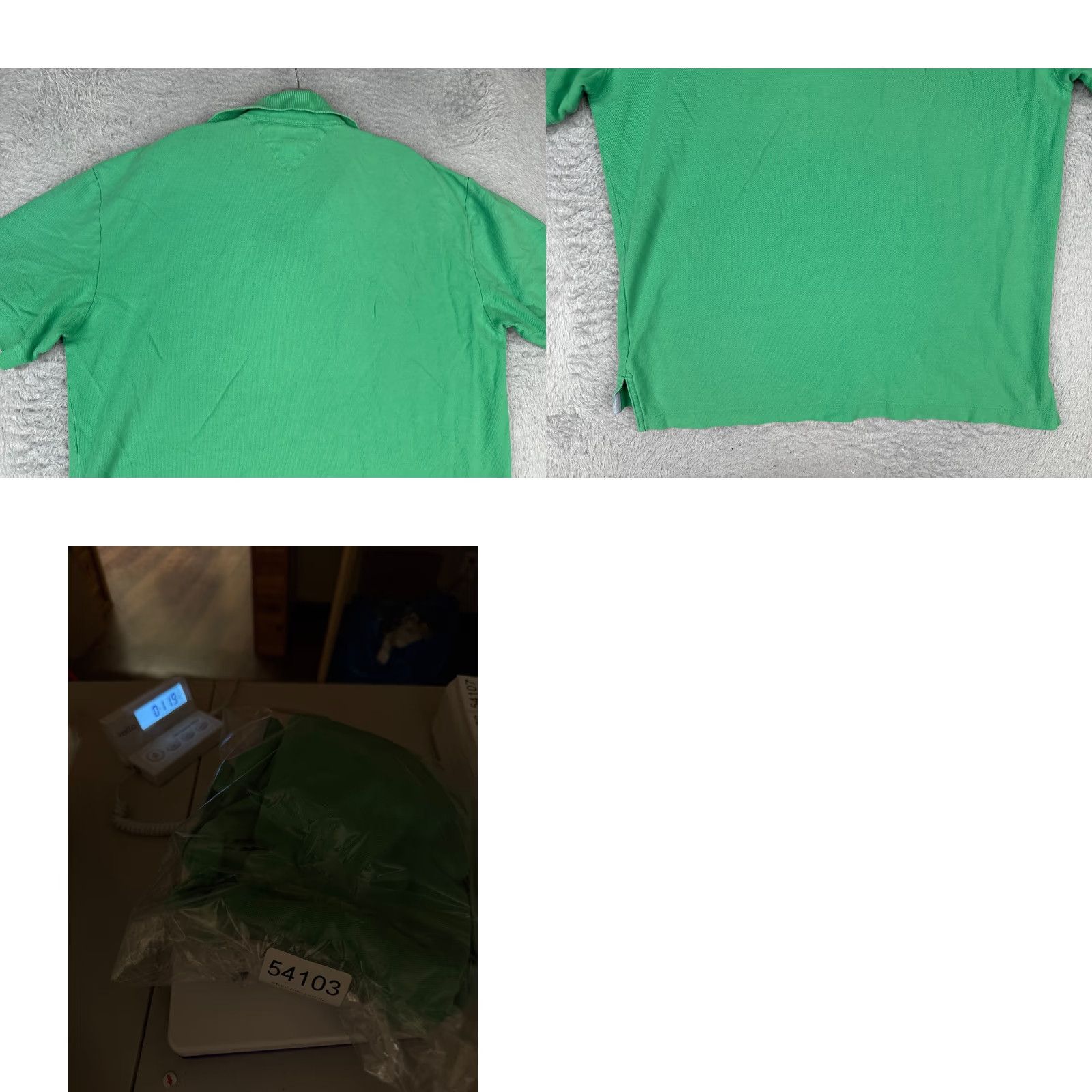 Tommy Hilfiger Tommy Hilfiger Polo Shirt Men Extra Large Green 100% Cotton Short Sleeve Slim Fit XL Green Polo Shirt Mens (Tommy Hilfiger) Size US XL / EU 56 / 4 - 9 Thumbnail