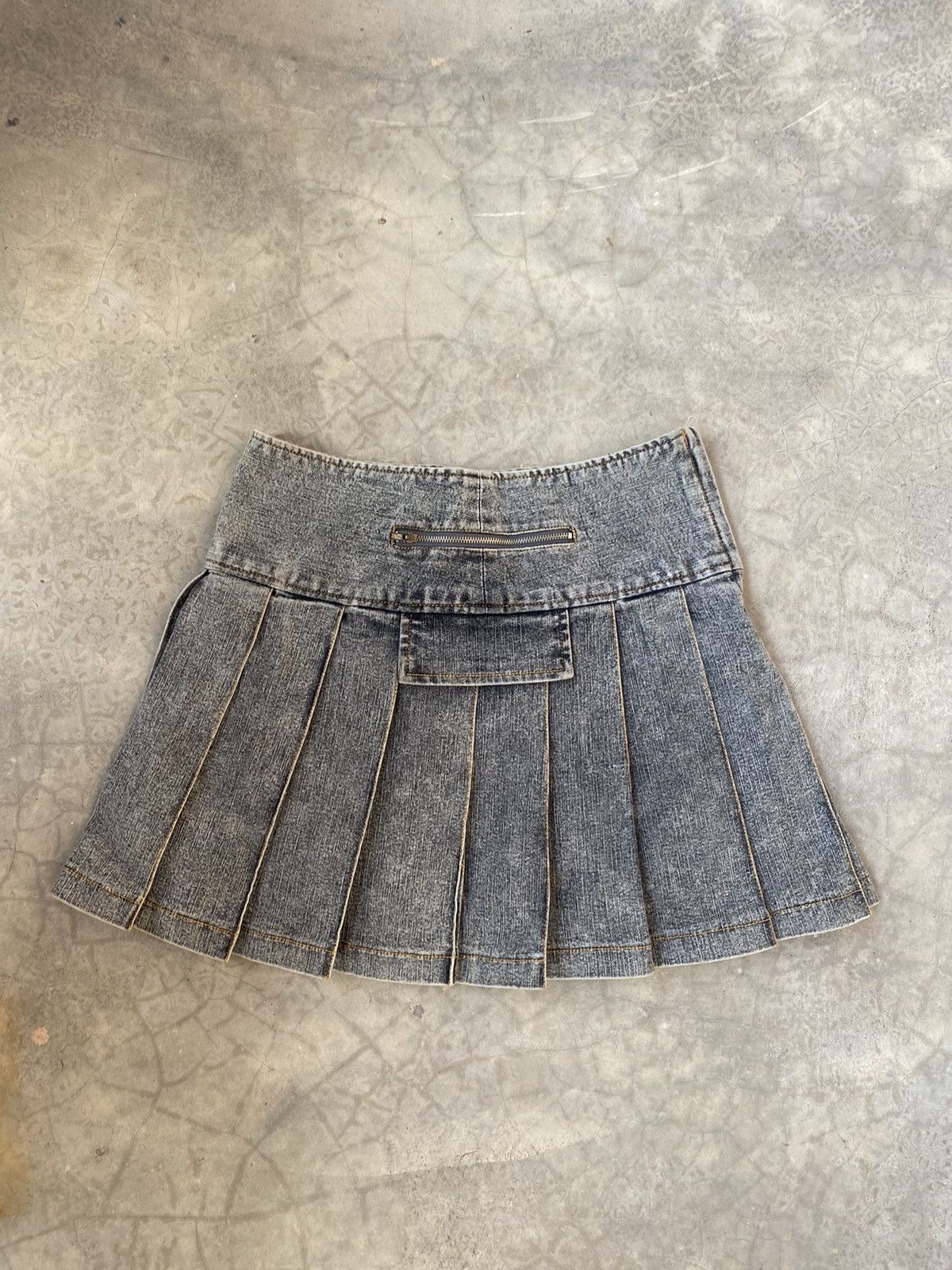 JEANS BONDAGE SKIRT