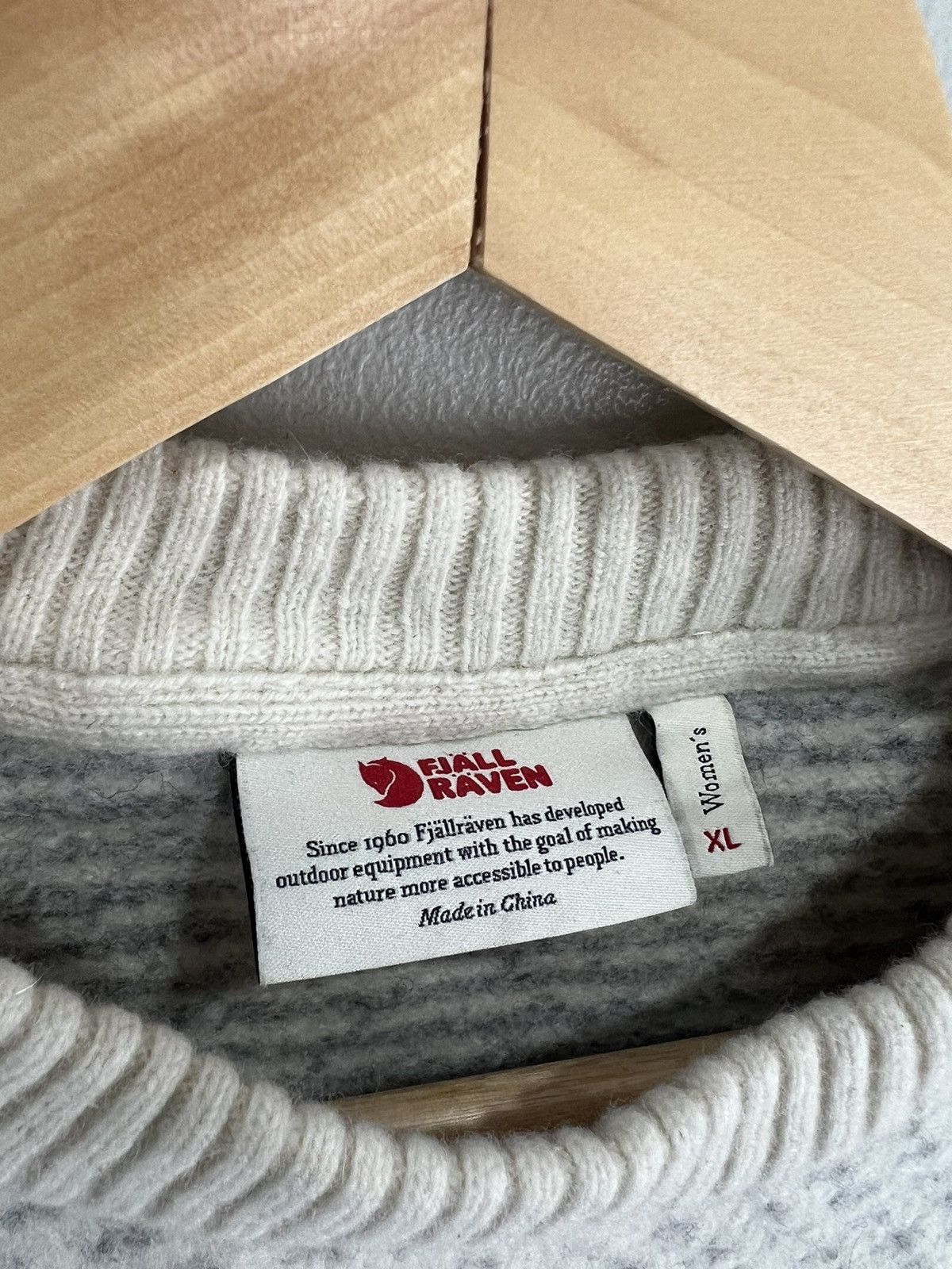 Fjallraven Womens Fjallraven Knit Sweater crewneck Size US M / EU 48-50 / 2 - 5 Thumbnail