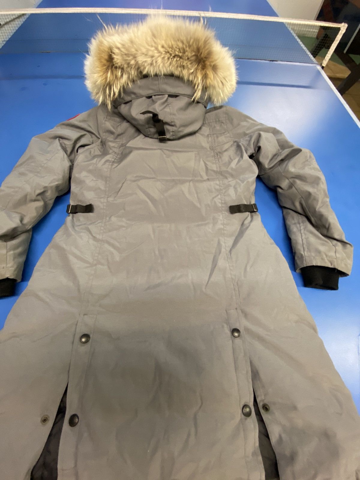 Canada Goose × Vetements Canada Goose Kensington Parka down jacket hood Coyote fur Size L / US 10 / IT 46 - 7 Thumbnail
