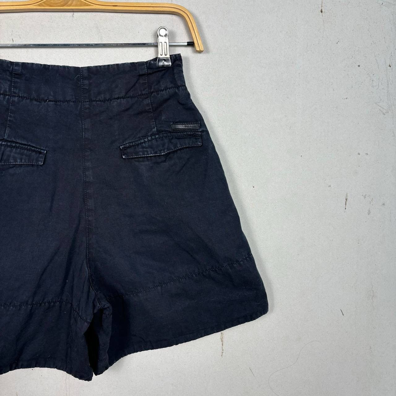 Prada Prada Fit Black Sun Faded Cargo Shorts Size 25" / US 0 / IT 36 - 7 Thumbnail