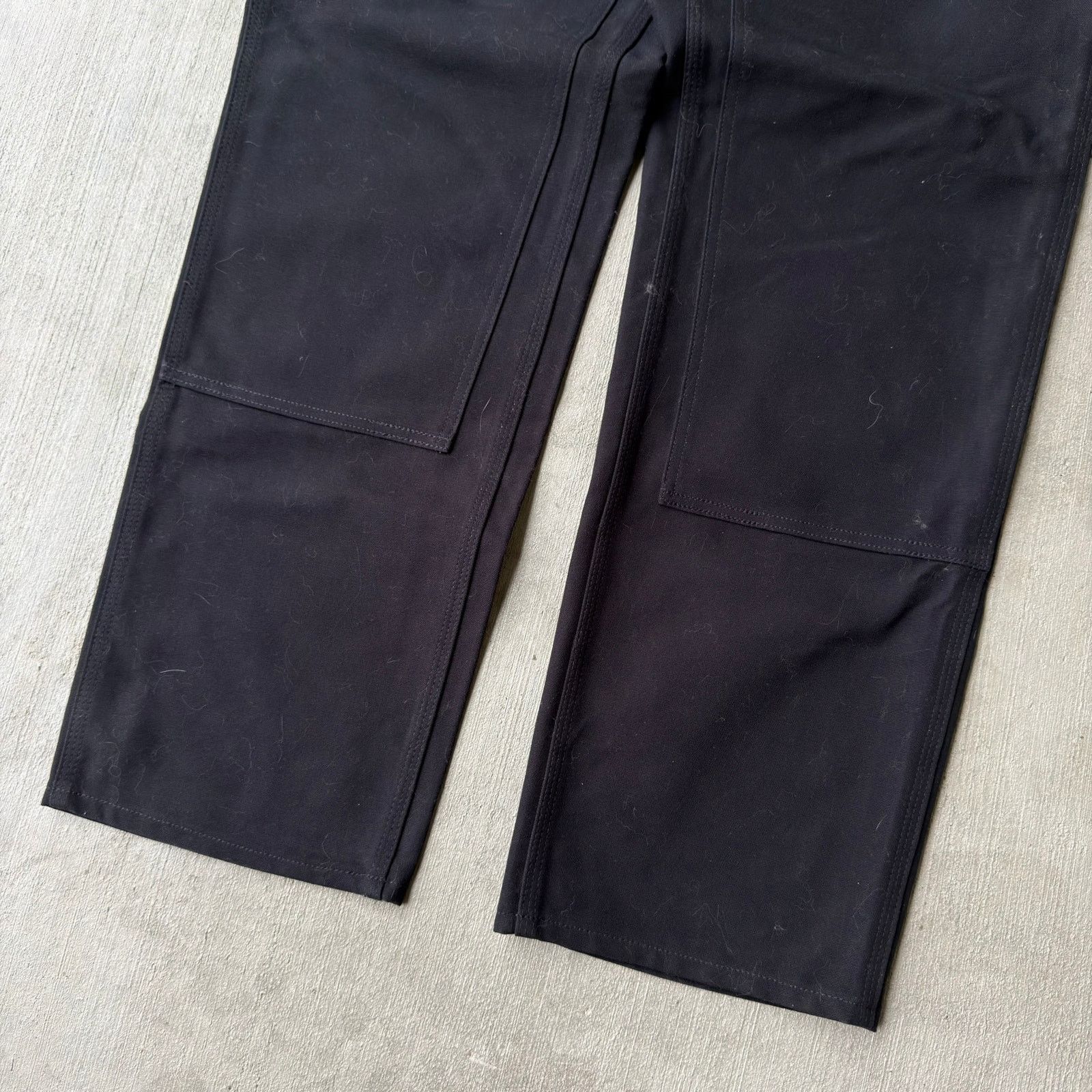 Carhartt × Vintage Carhartt black double knee work wear carpenter pants Size US 37 - 3 Thumbnail