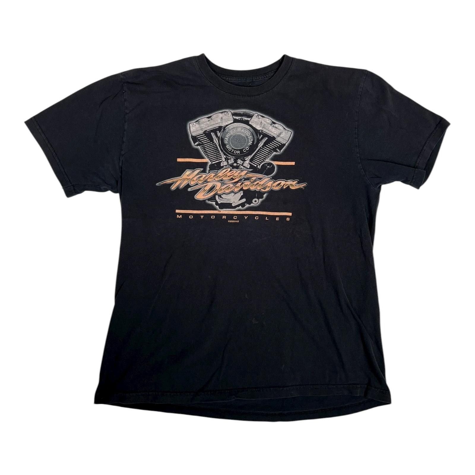 Harley Davidson Vintage Harley-Davidson T-Shirt Mens Large Snake Twin Falls Size US L / EU 52-54 / 3 - 2 Thumbnail
