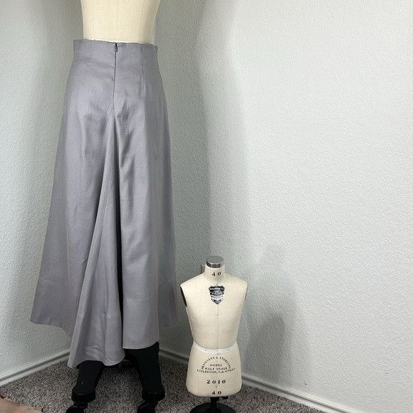 Japanese Brand VTG Japanese Deadstock Element Rule Co Pleat Silk Maxi Eveni Size 27" / US 4 / IT 40 - 4 Thumbnail