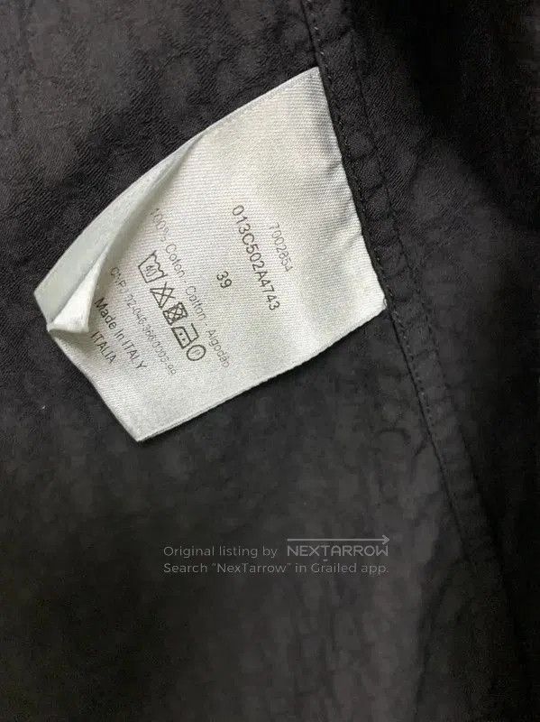 Dior Dior Men's Black Silk Blend Long Sleeve Shirt . Size US S / EU 44-46 / 1 - 6 Thumbnail