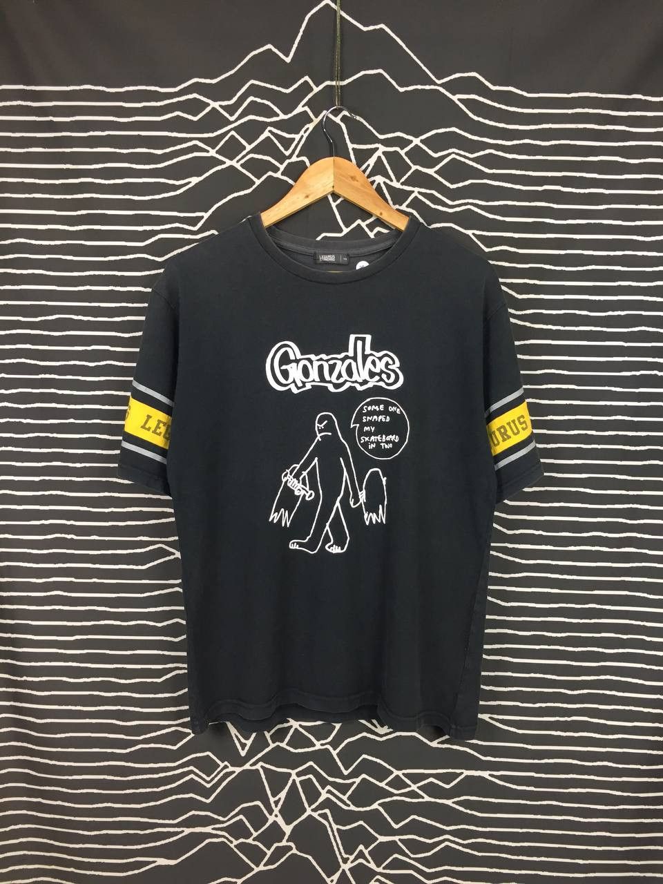 Japanese Brand × Vintage Vtg Legurus Standard X Mark Gonzales Skateboards Tee Size US M / EU 48-50 / 2 - 1 Thumbnail