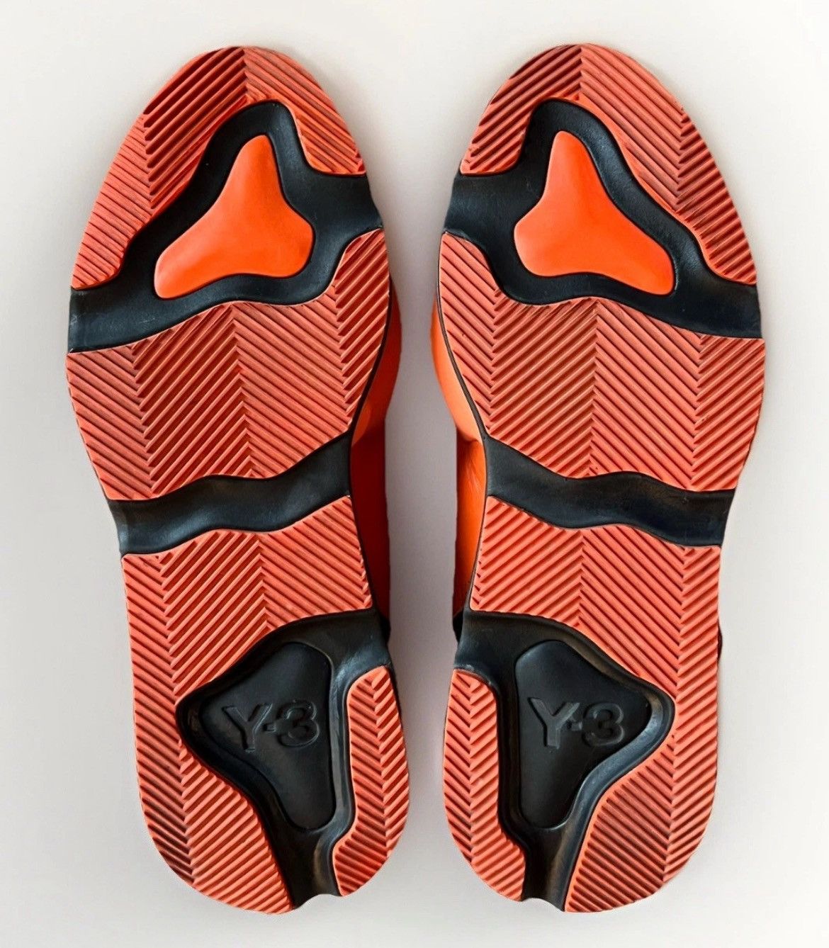 Adidas × Yohji Yamamoto Y-3 x ADIDAS⚡️"Kaiwa" Men size 12 Icon Orange leather sneaker Size US 12 / EU 45 - 9 Thumbnail