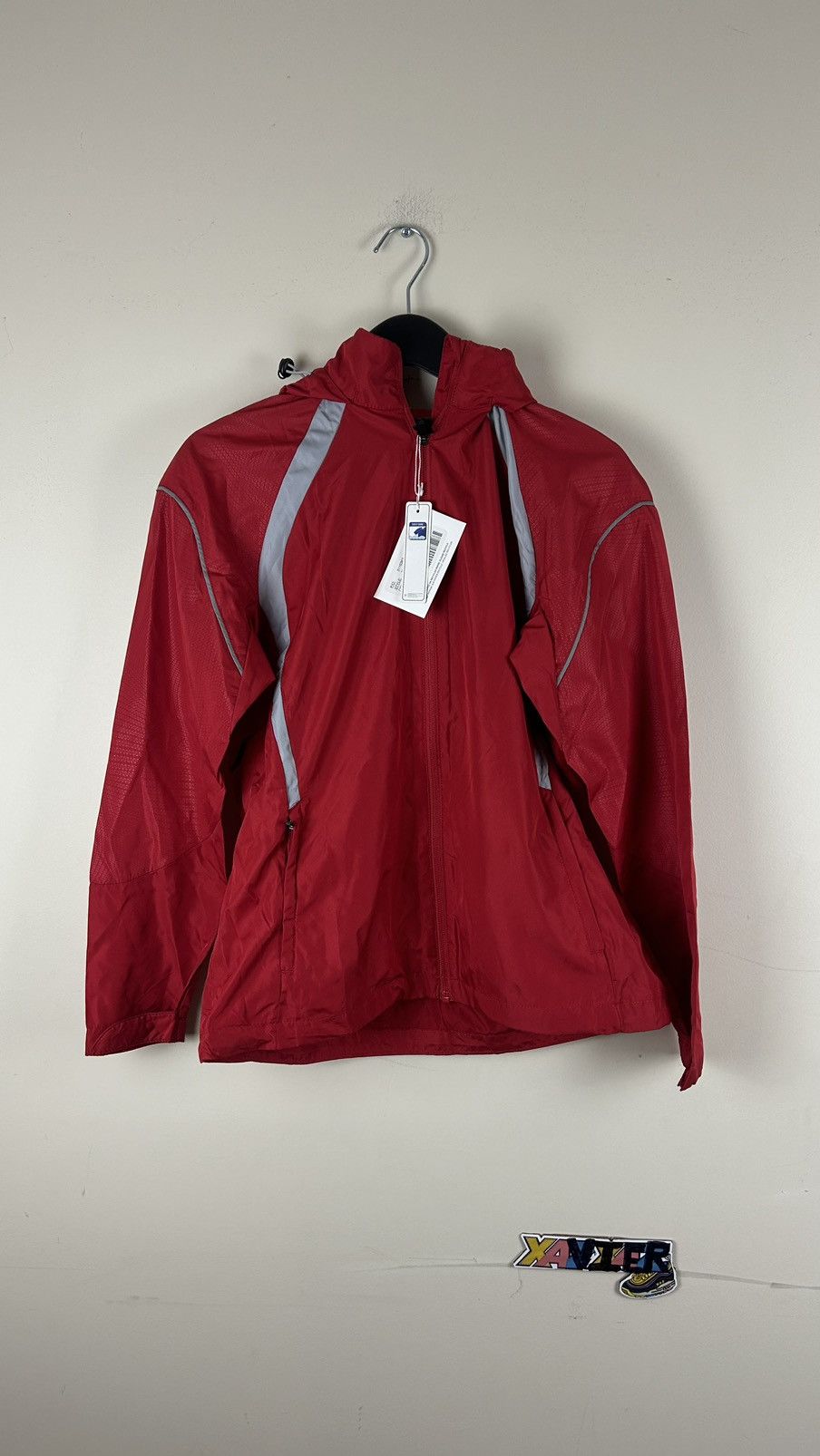 Vintage Soft Shell Jacket Medium Women Red Size M / US 6-8 / IT 42-44 - 1 Thumbnail