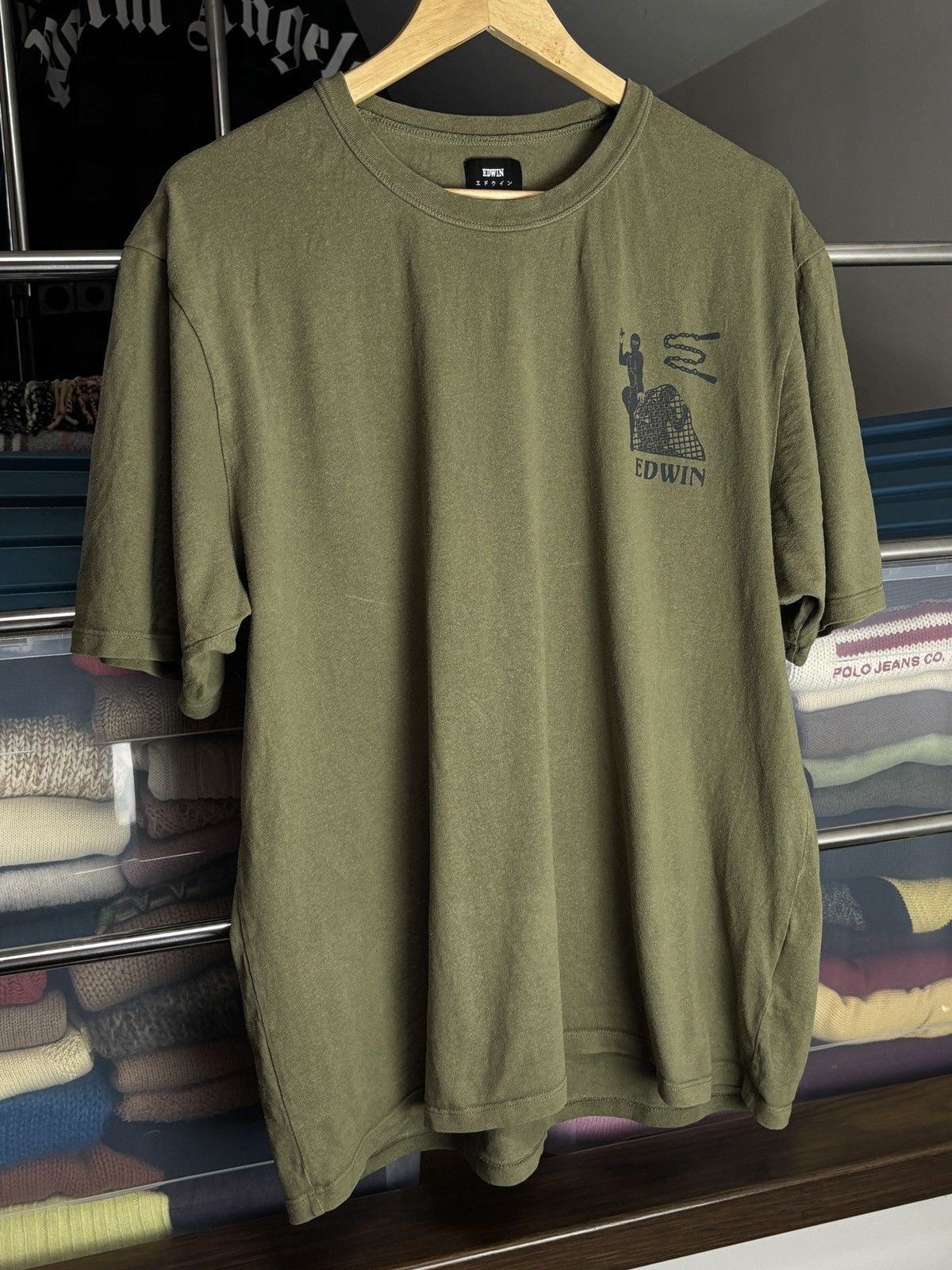 Edwin Edwin Shinobi Japan Style Ninja Tutorial Vintage T-Shirt Size US L / EU 52-54 / 3 - 4 Thumbnail