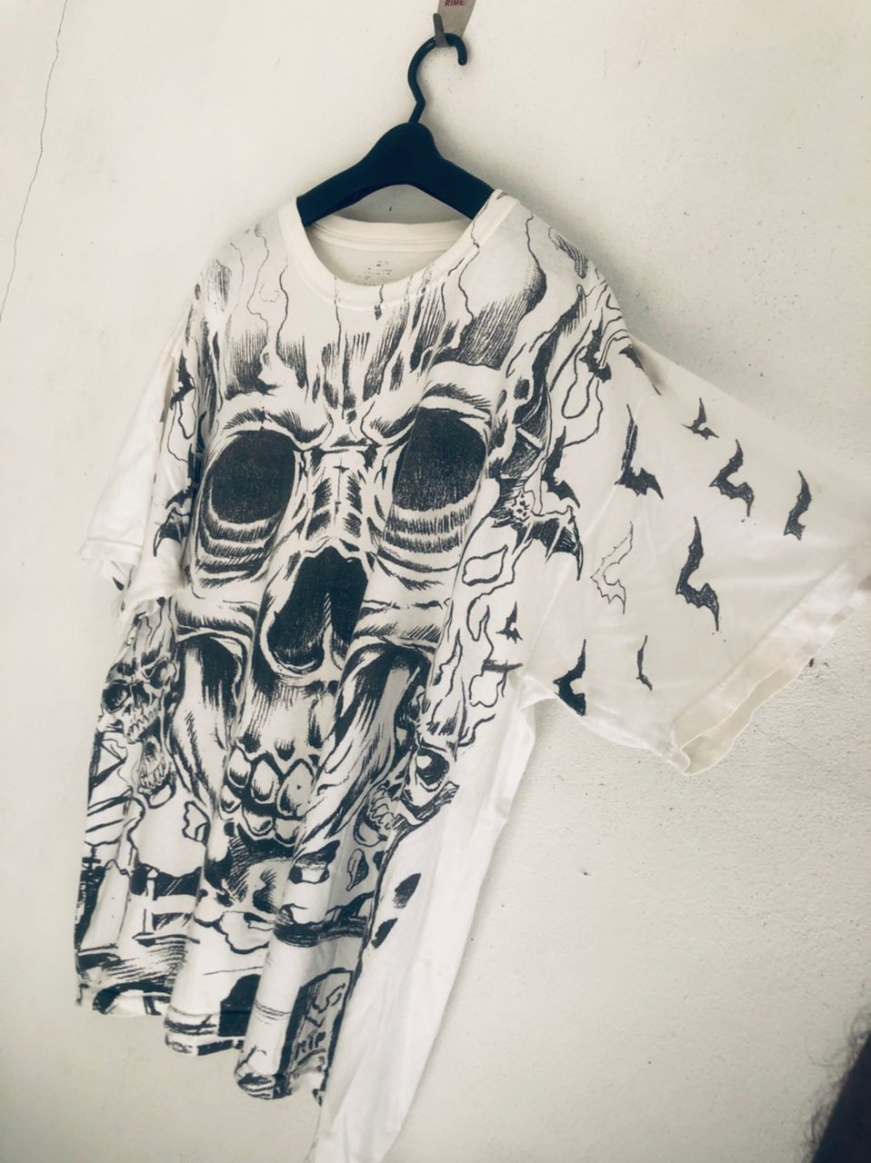 Japanese Brand × Vintage Vintage Skull Big Logo Hip Hop Designer Fashion Style Size US XL / EU 56 / 4 - 6 Thumbnail