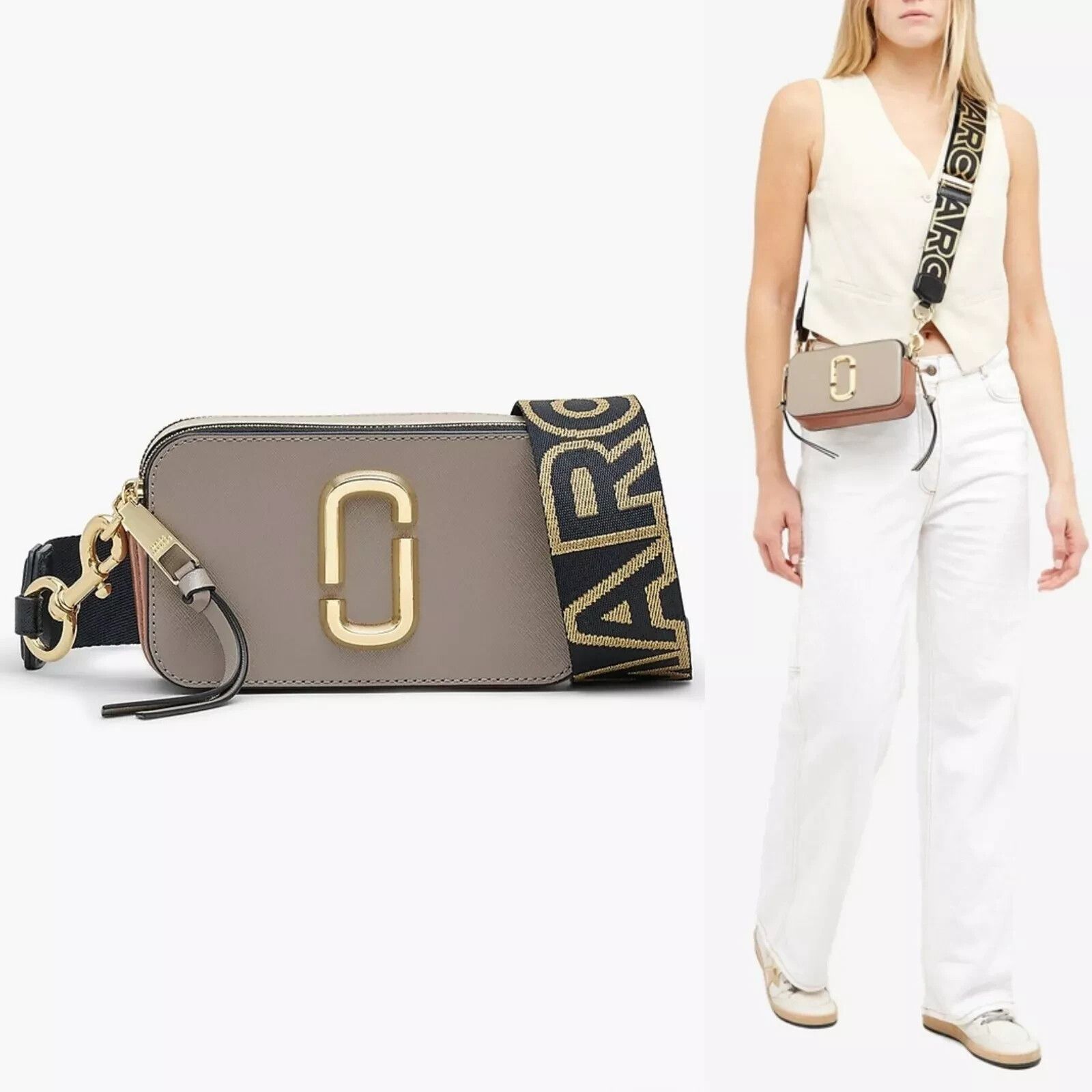 Marc Jacobs Marc Jacobs-The Snapshot small crossbody bag, Size ONE SIZE - 12 Thumbnail