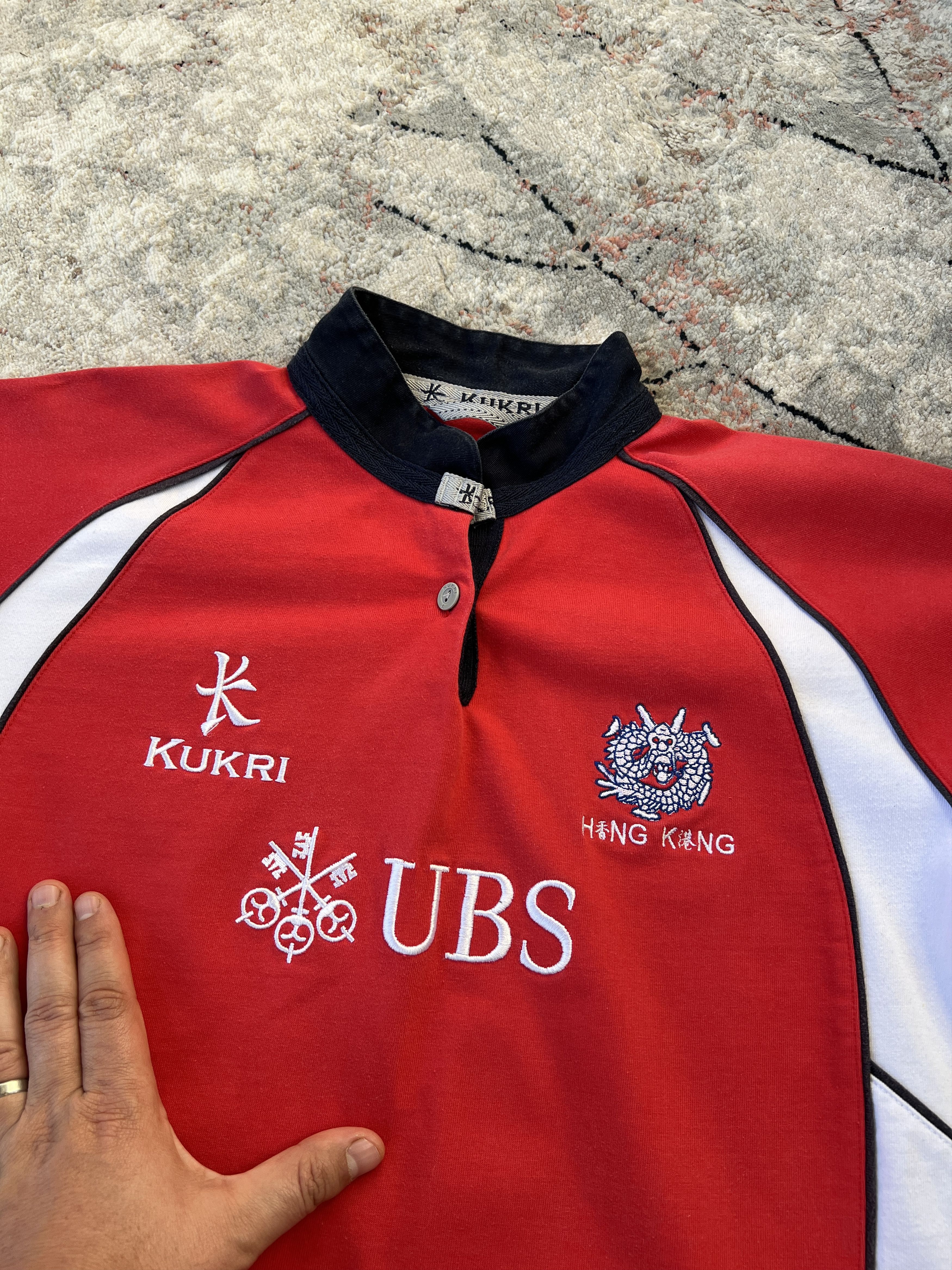 Other Kukri Hong Kong National Rugby Jersey Size XXL / US 16-18 / IT 52-54 - 2 Thumbnail