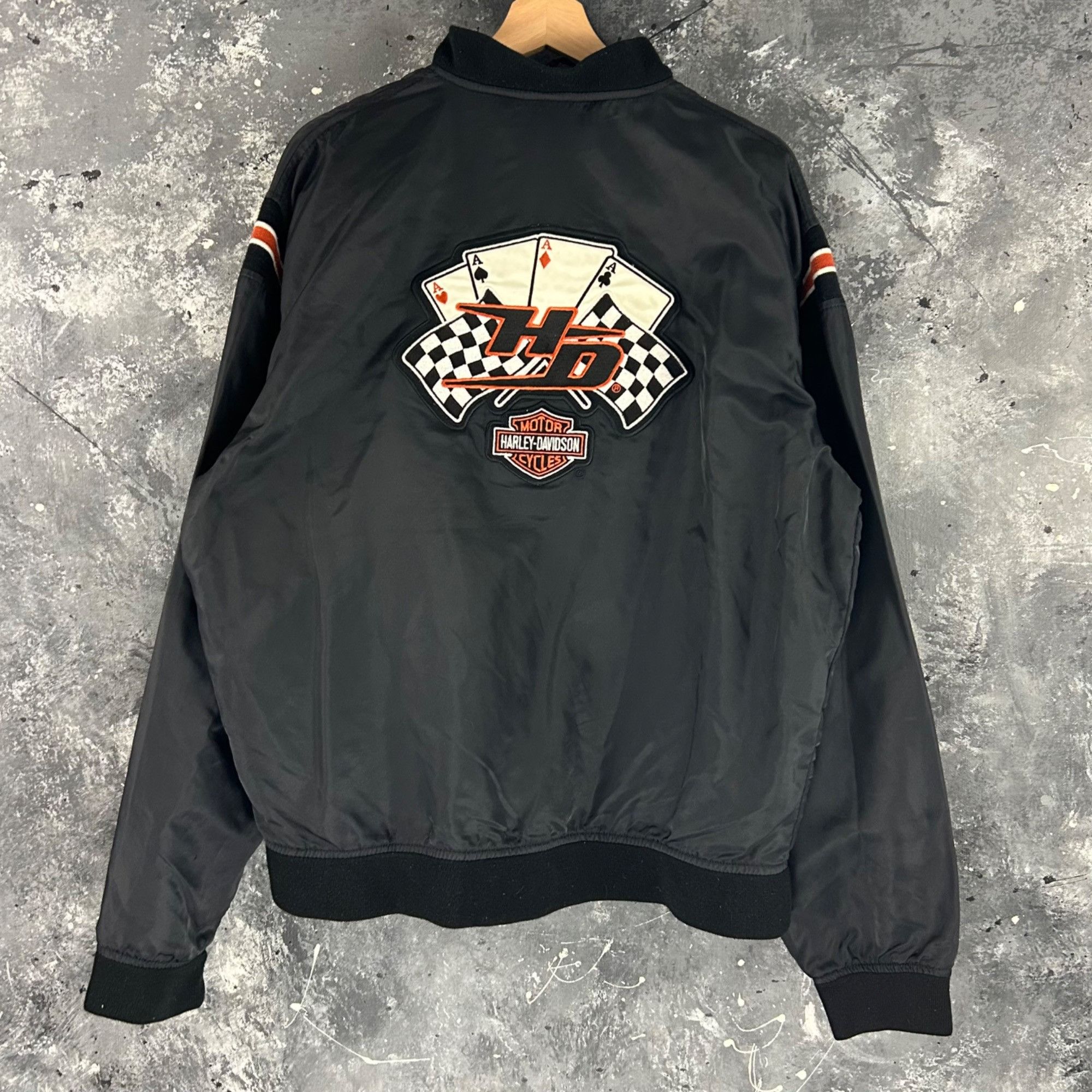 Harley Davidson Vintage 90’s Harley Davidson bomber jacket Size US L / EU 52-54 / 3 - 2 Thumbnail
