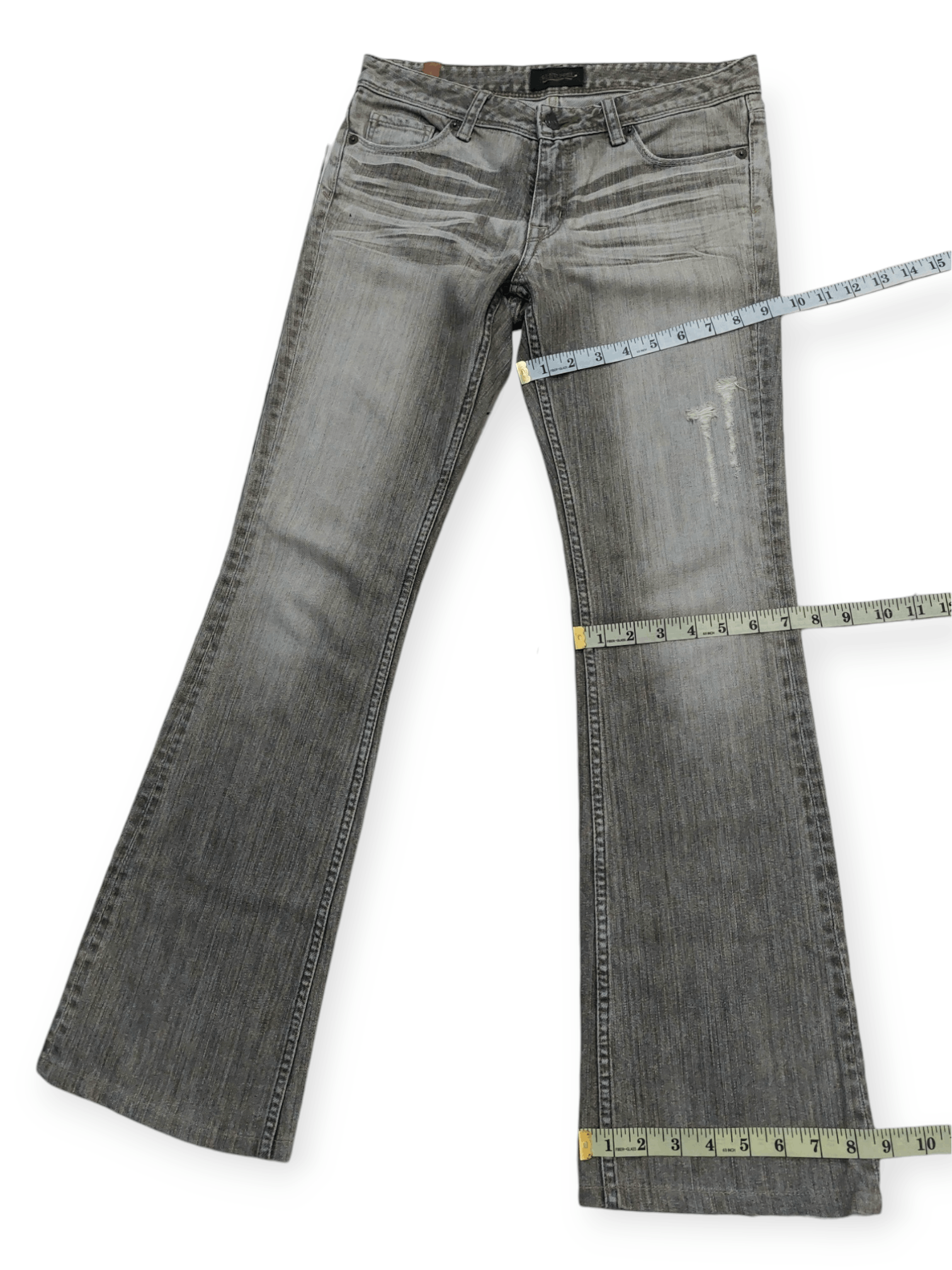 Japanese Brand Flare Sweet Camel Japan Jeans Size 28" / US 6 / IT 42 - 17 Thumbnail