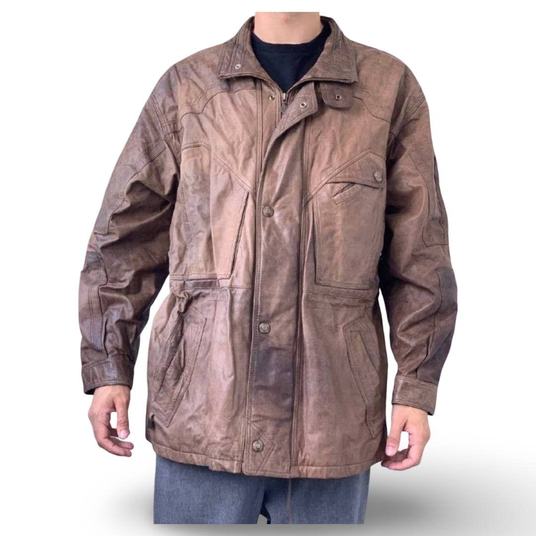 Leather VTG leather JKT #1038 Size US M / EU 48-50 / 2 - 3 Thumbnail