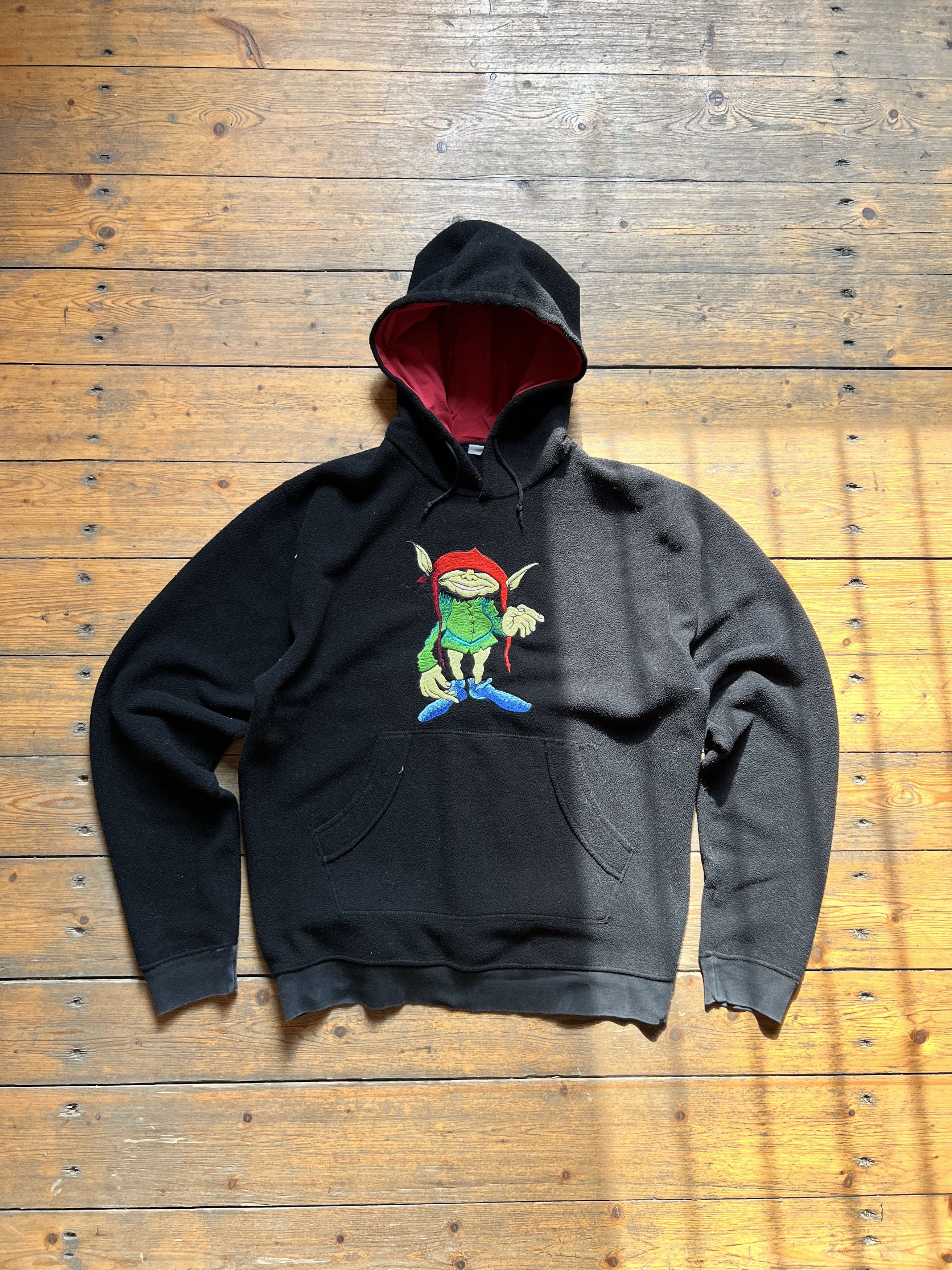 Vintage Goblin Vintage Fleece Hoodie 1990s Size US M / EU 48-50 / 2 - 1 Thumbnail