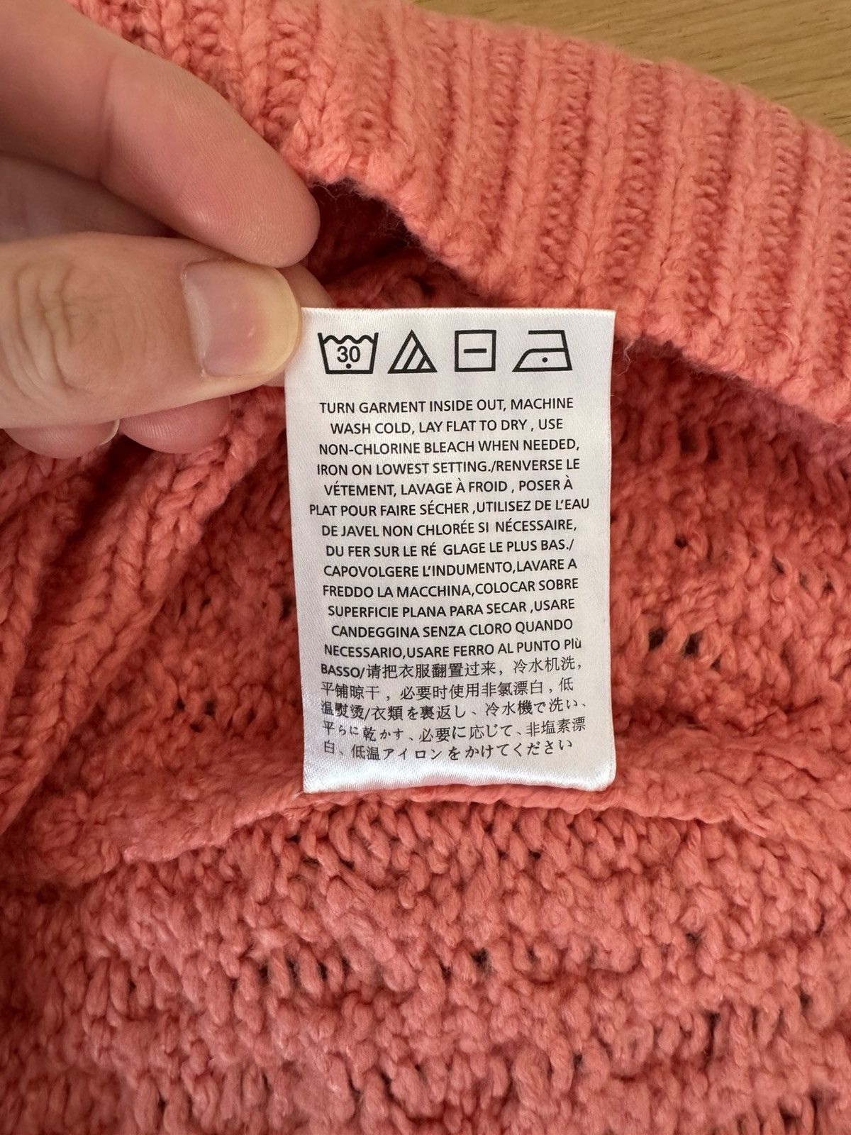 Essentials Fear of God Essentials CORAL Cable Knit S BNWT Size US S / EU 44-46 / 1 - 7 Thumbnail