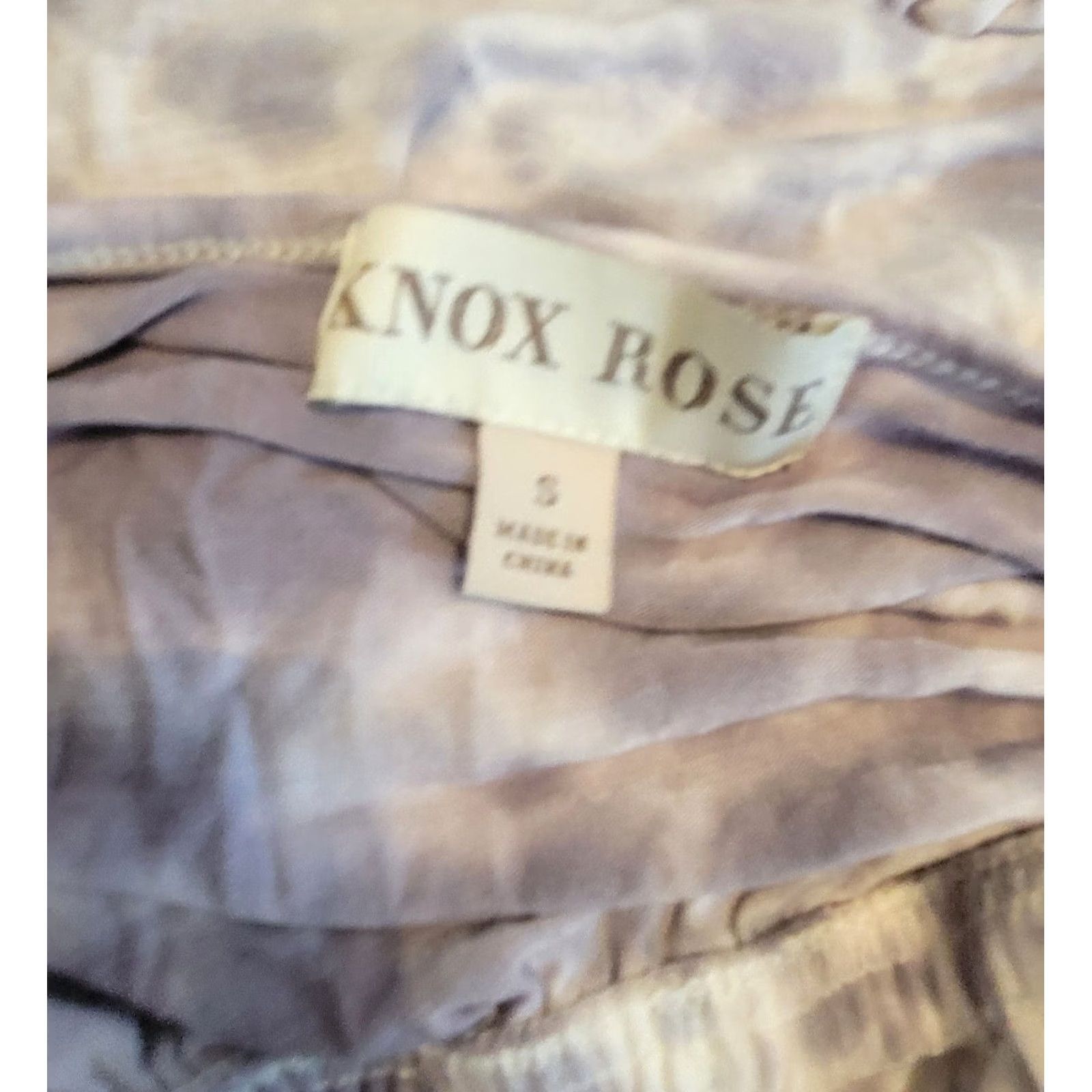 Vintage Knox Rose Tie Dye Dress Casual Hippie Boho Gray White Midi Maxi S Womens Size S / US 4 / IT 40 - 5 Thumbnail
