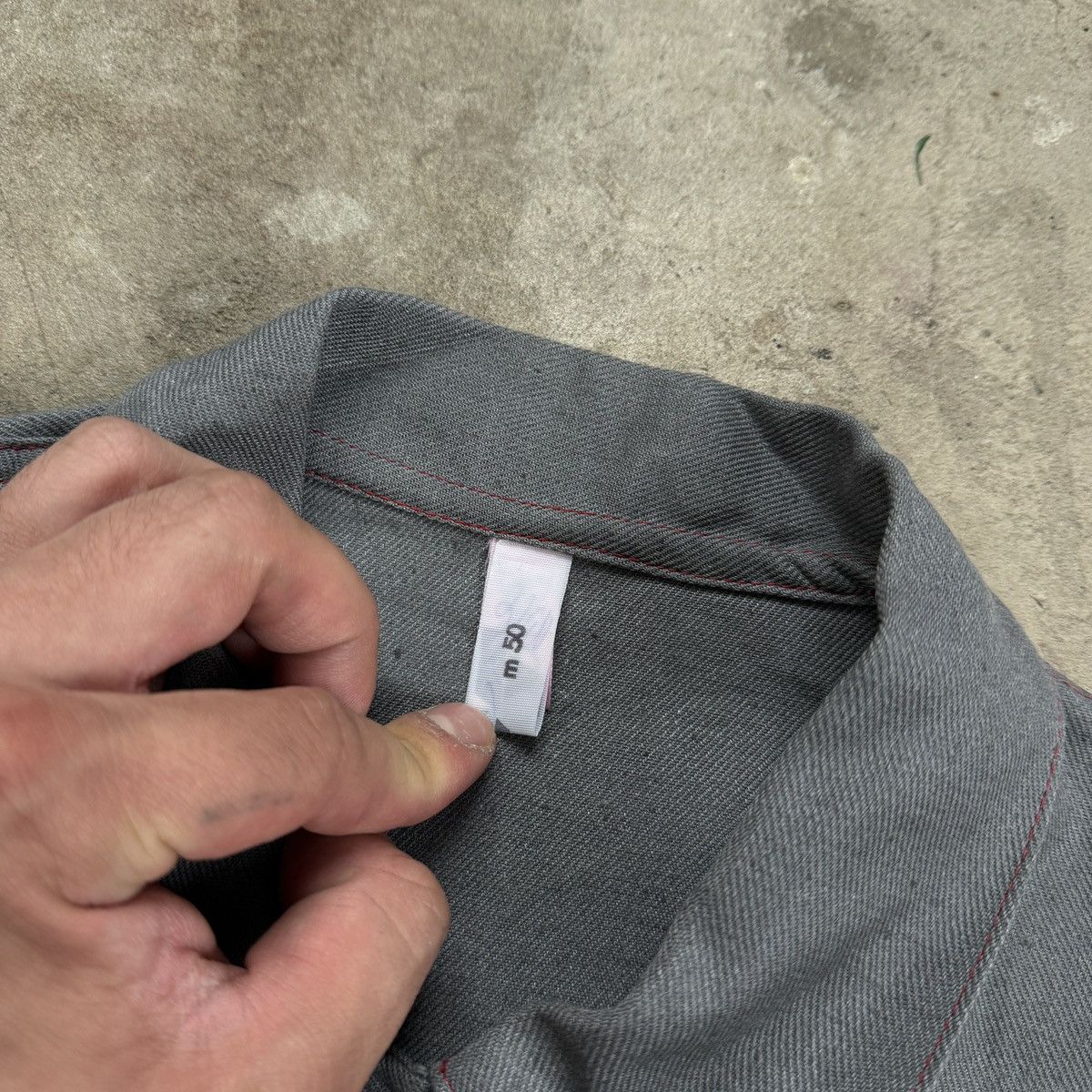 Other Vintage Gray Utility French Workwear Jacket Size US M / EU 48-50 / 2 - 4 Thumbnail