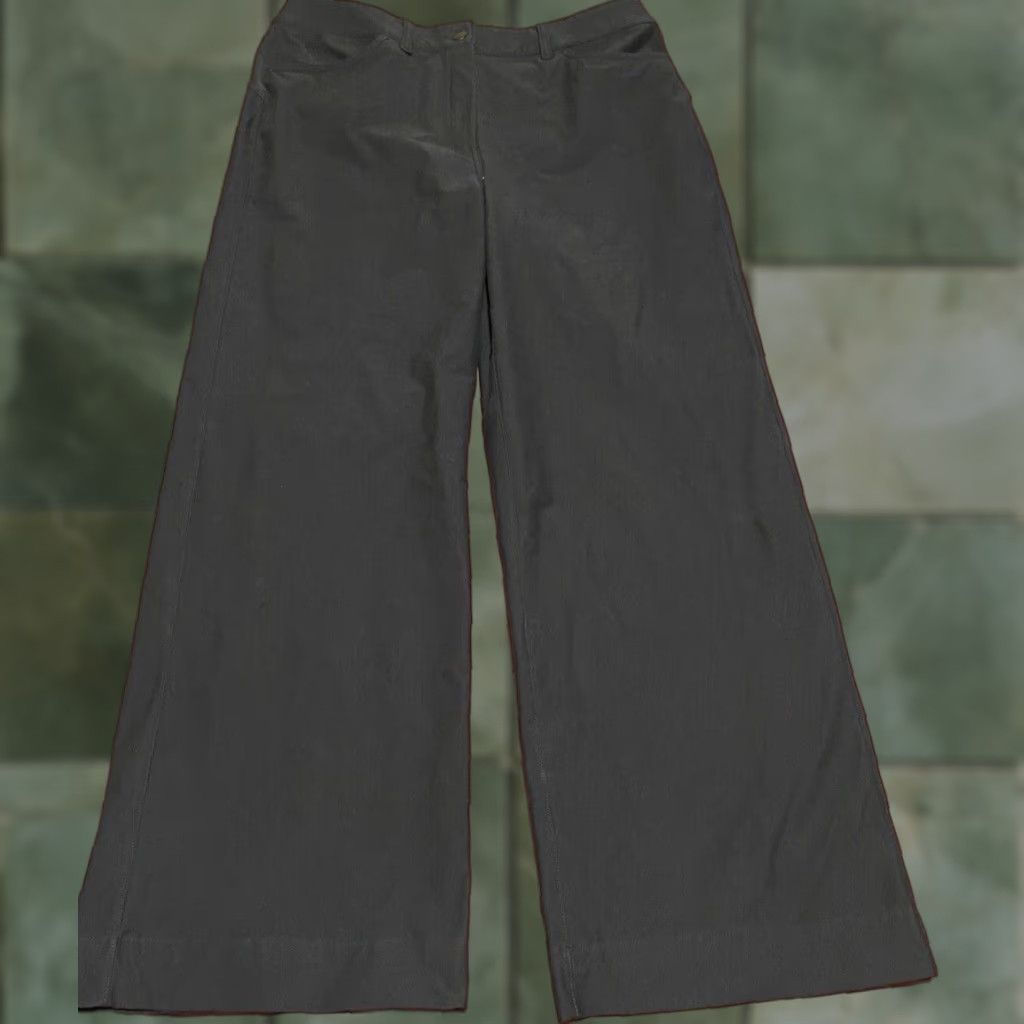 Lululemon Lululemon Pants Women Black City Sleek 5 Pocket Wide Leg High Rise Inseam 30.5 Size 24" / US 00 / IT 34 - 1 Thumbnail