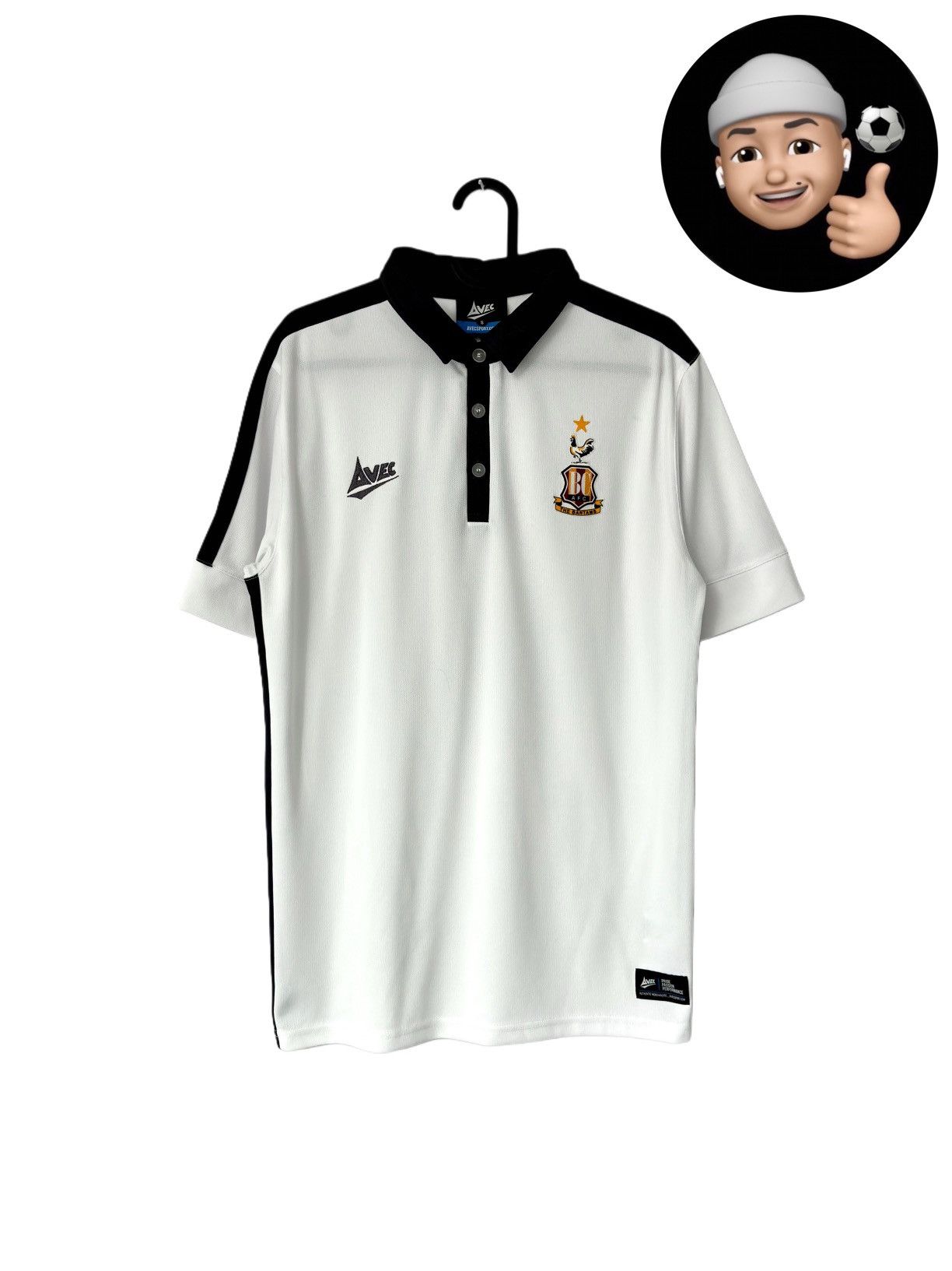 Other 2016 2017 Bradford Bantams Avec England Home Soccer Jersey S Size US S / EU 44-46 / 1 - 1 Thumbnail