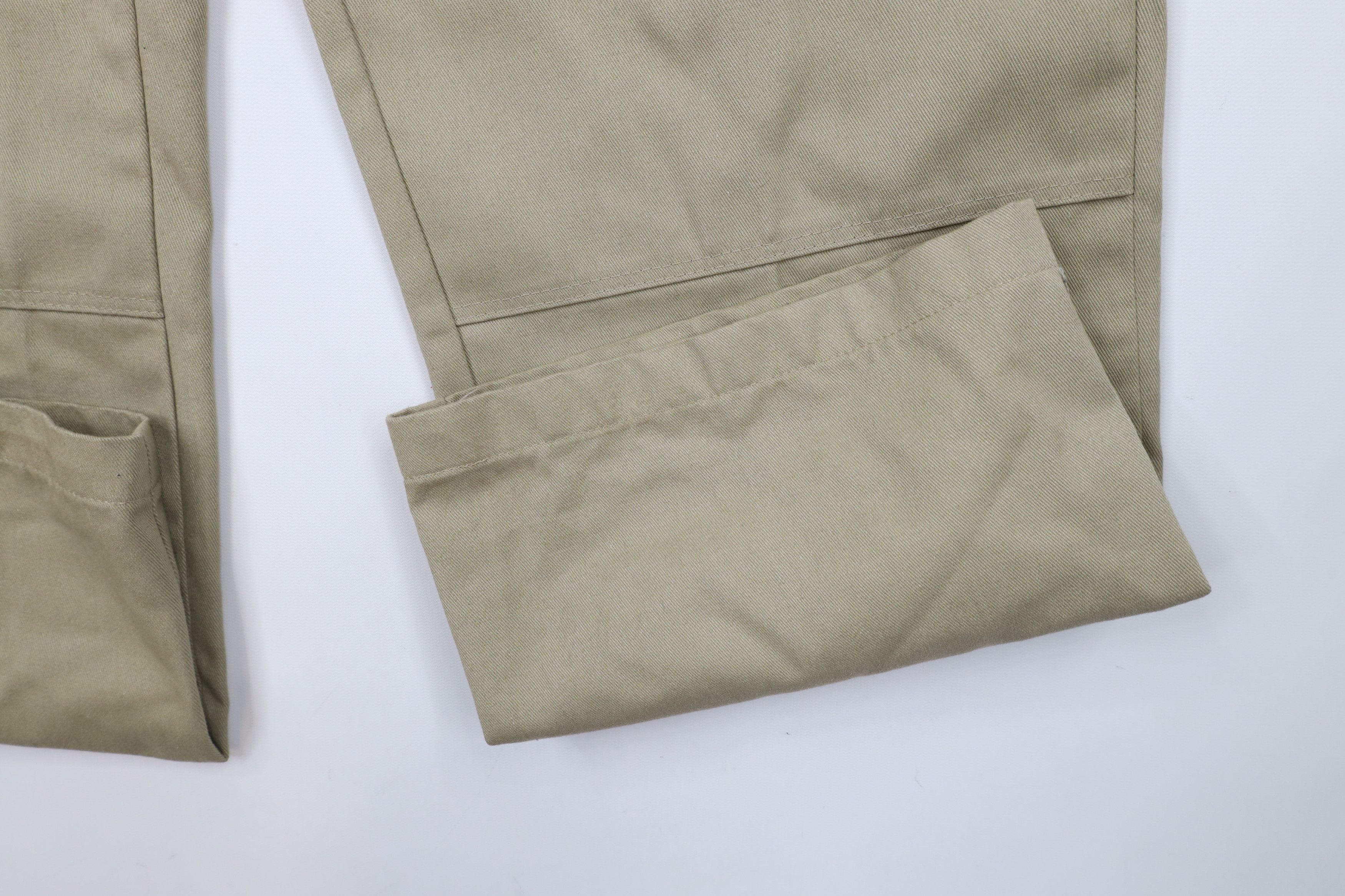 Dickies × Vintage Vintage Y2K Dickies Fit Wide Leg Double Knee Pants Beige Size US 34 / EU 50 - 6 Thumbnail