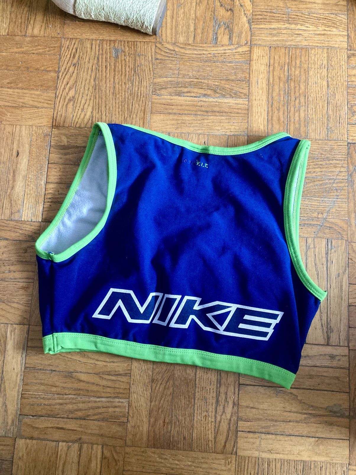 Nike Nike blue and green crop top Size M / US 6-8 / IT 42-44 - 3 Thumbnail