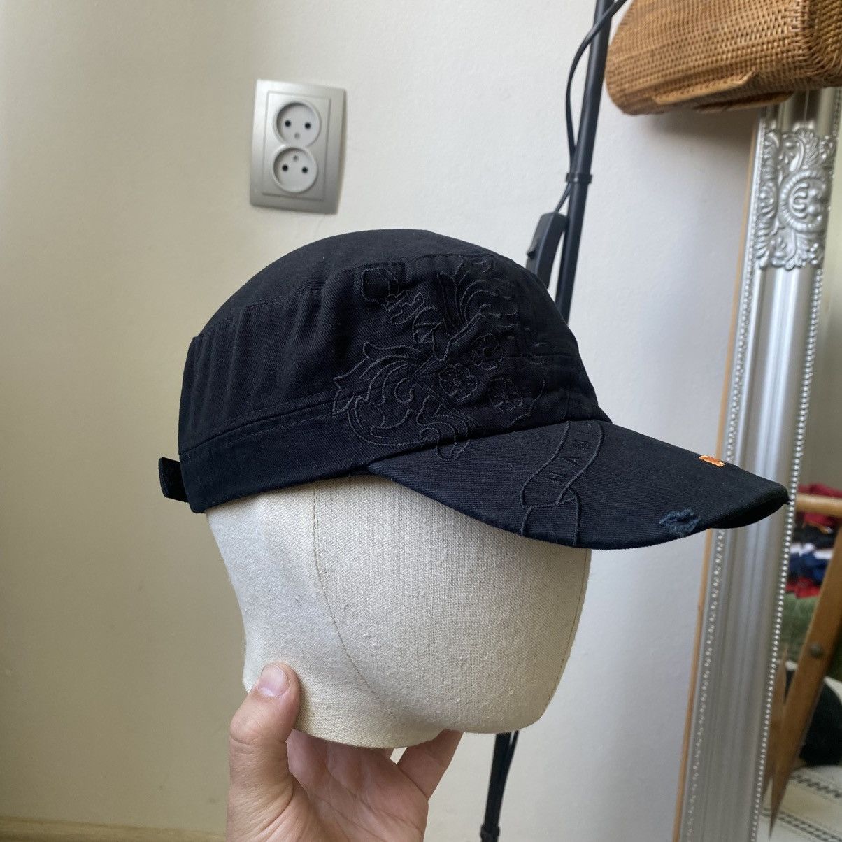 If Six Was Nine Vintage Y2K Kadet hat cap Black Kapital Affliction vibe Size ONE SIZE - 1 Thumbnail