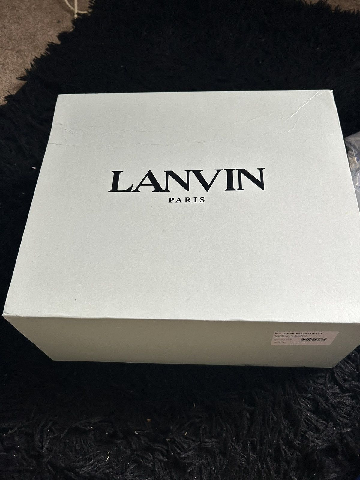 image of Lanvin Men Shoes in White (Size 9)