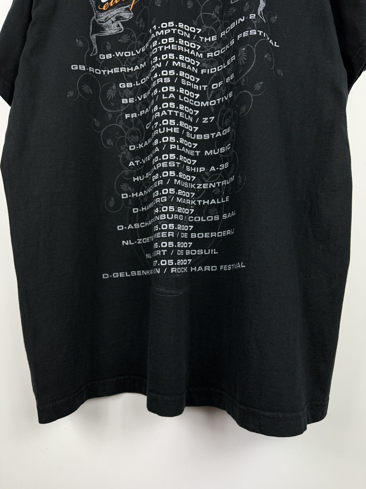 Band Tees × Vintage Vintage 2007 Spock's Beard European Tour T-shirt Size US L / EU 52-54 / 3 - 10 Thumbnail