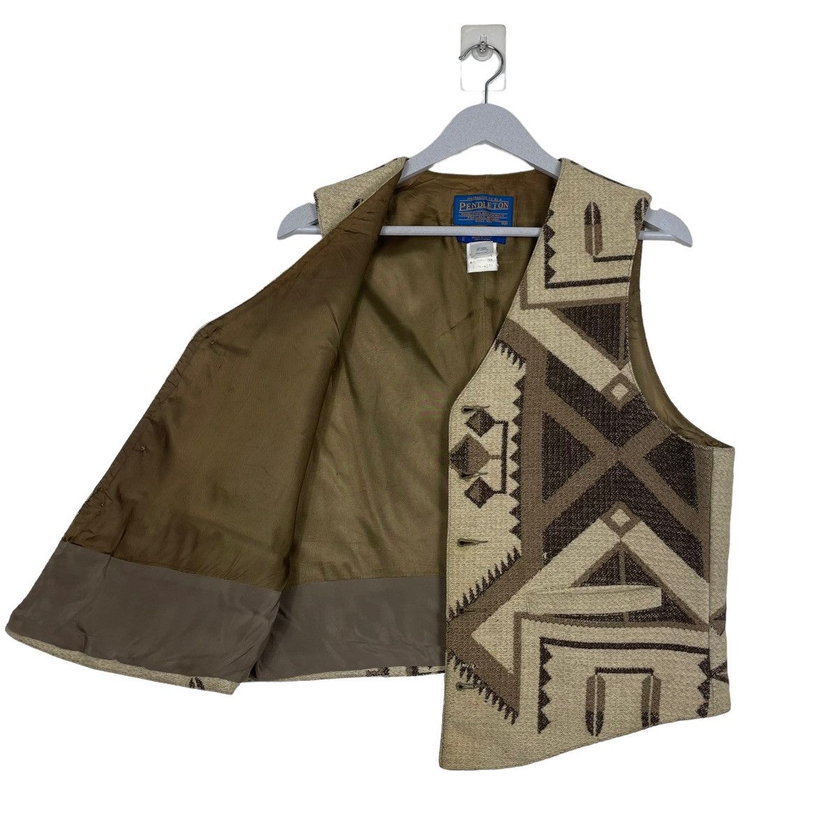 Pendleton 💥NAVAJO WESTERN BUTTON VEST Size US M / EU 48-50 / 2 - 9 Thumbnail