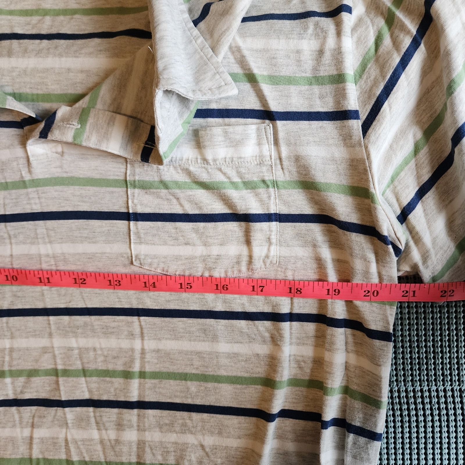 Patagonia Patagonia Men's M Polo Shirt 100% Organic Cotton Striped Size US M / EU 48-50 / 2 - 3 Thumbnail