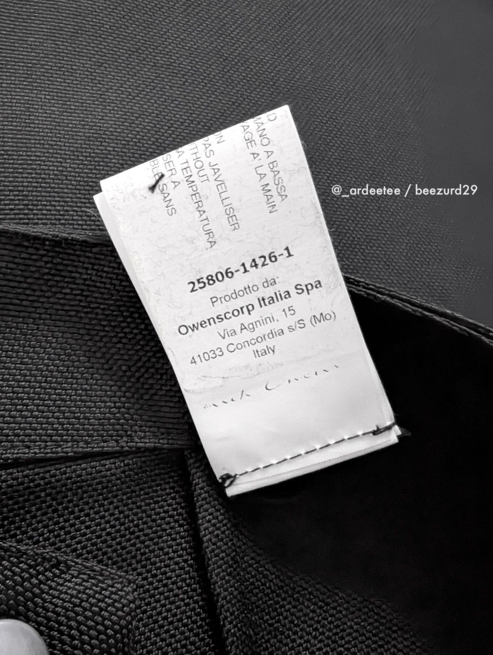 Rick Owens 💥SAMPLE GETH CORDURA HDU JEANS WIDE LEG Size US 31 - 10 Thumbnail