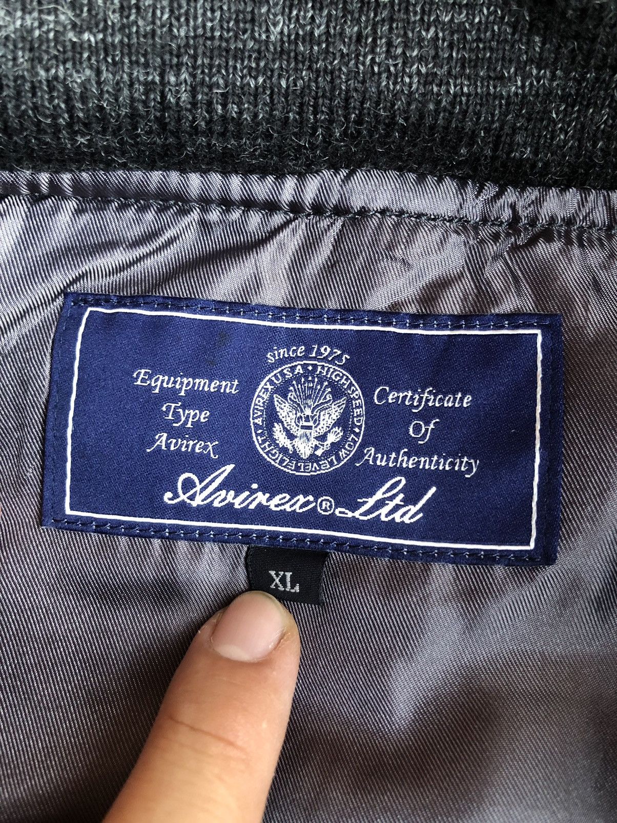 Avirex Vintage Avirex MFG Wool US Military Garments Jacket Size US XL / EU 56 / 4 - 17 Thumbnail
